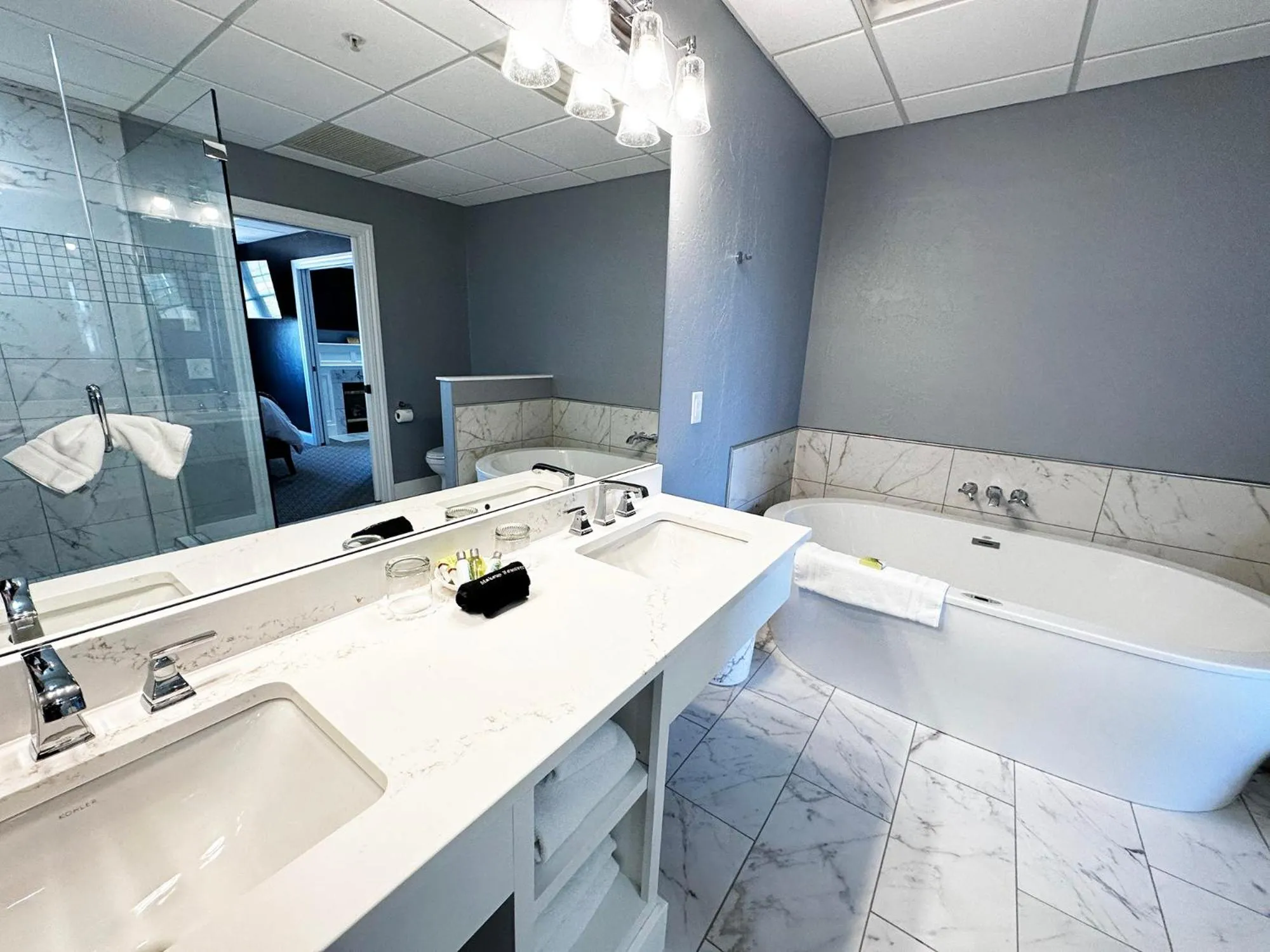 Bathroom in Inn at Amish Door