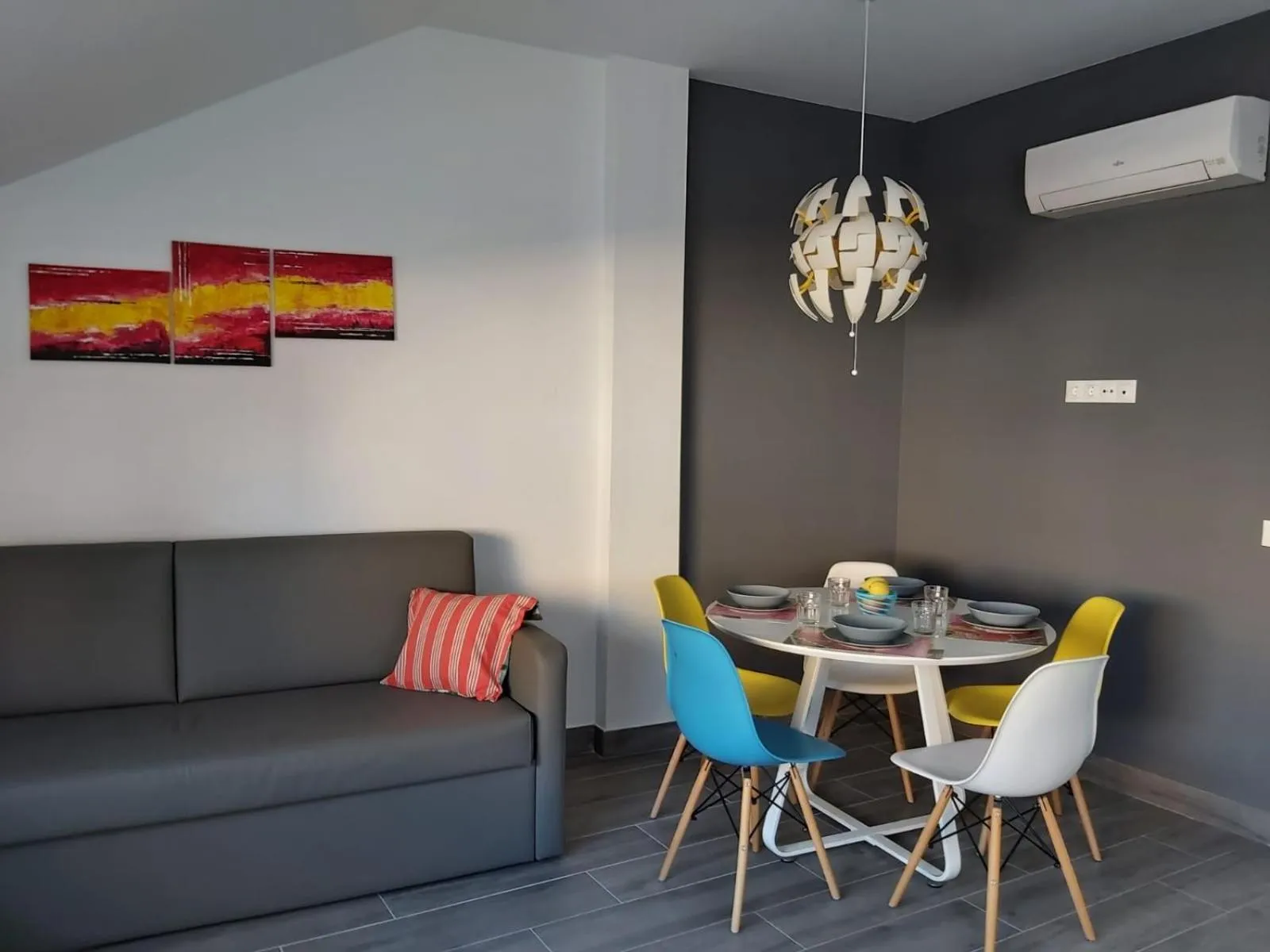 Living room in Bnbook Medea Apartments