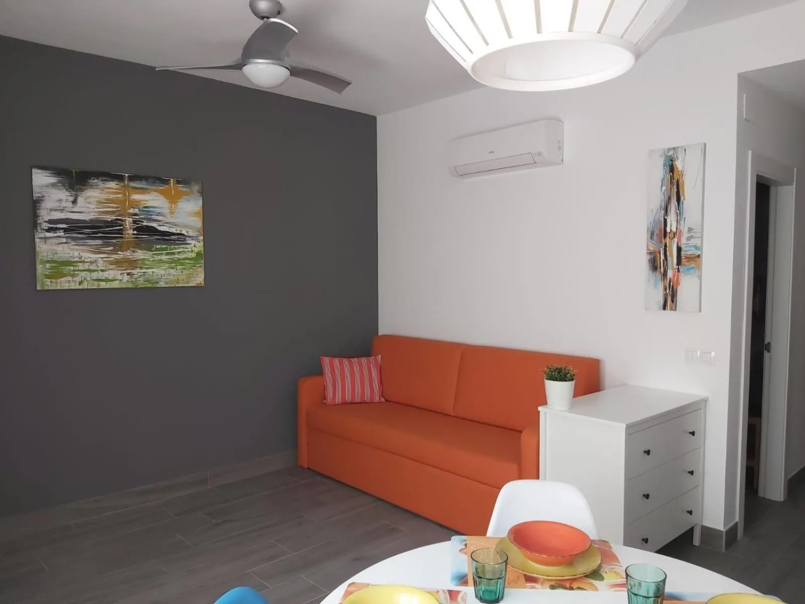 Living room in Bnbook Medea Apartments