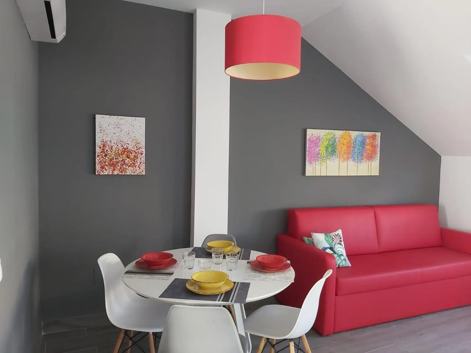 Living room in Bnbook Medea Apartments