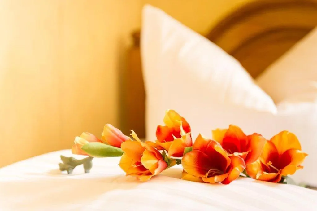 Bed in Hotel Restaurant Zum Postillion