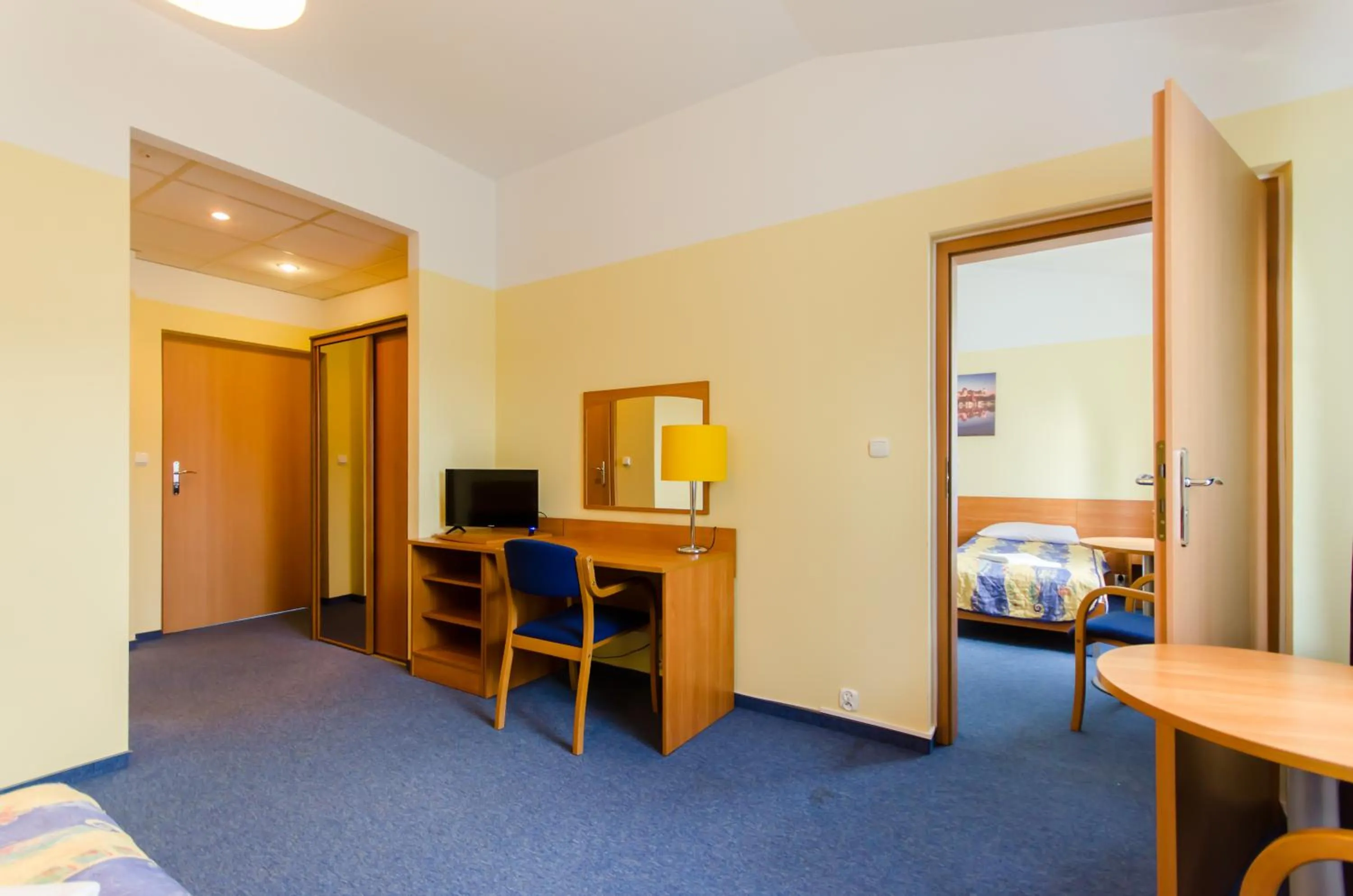 Bed in HOTEL A4 Airport Kraków MOP Morawica