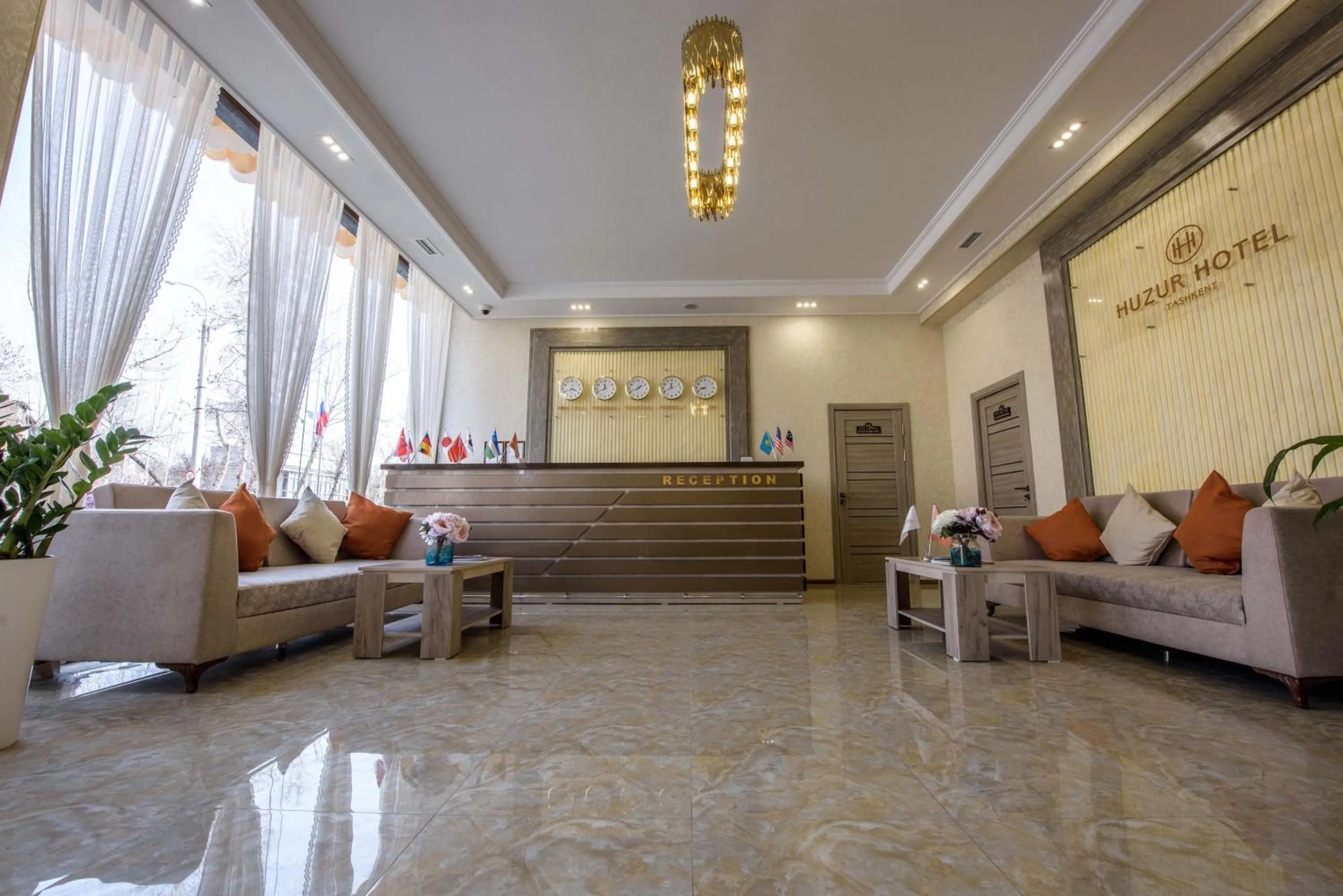 Area and facilities in Huzur Hotel Tashkent