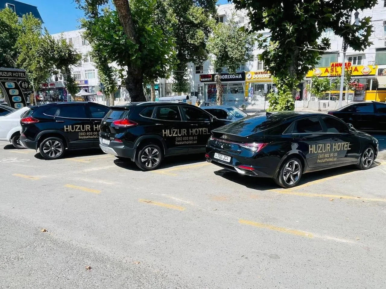 shuttle in Huzur Hotel Tashkent