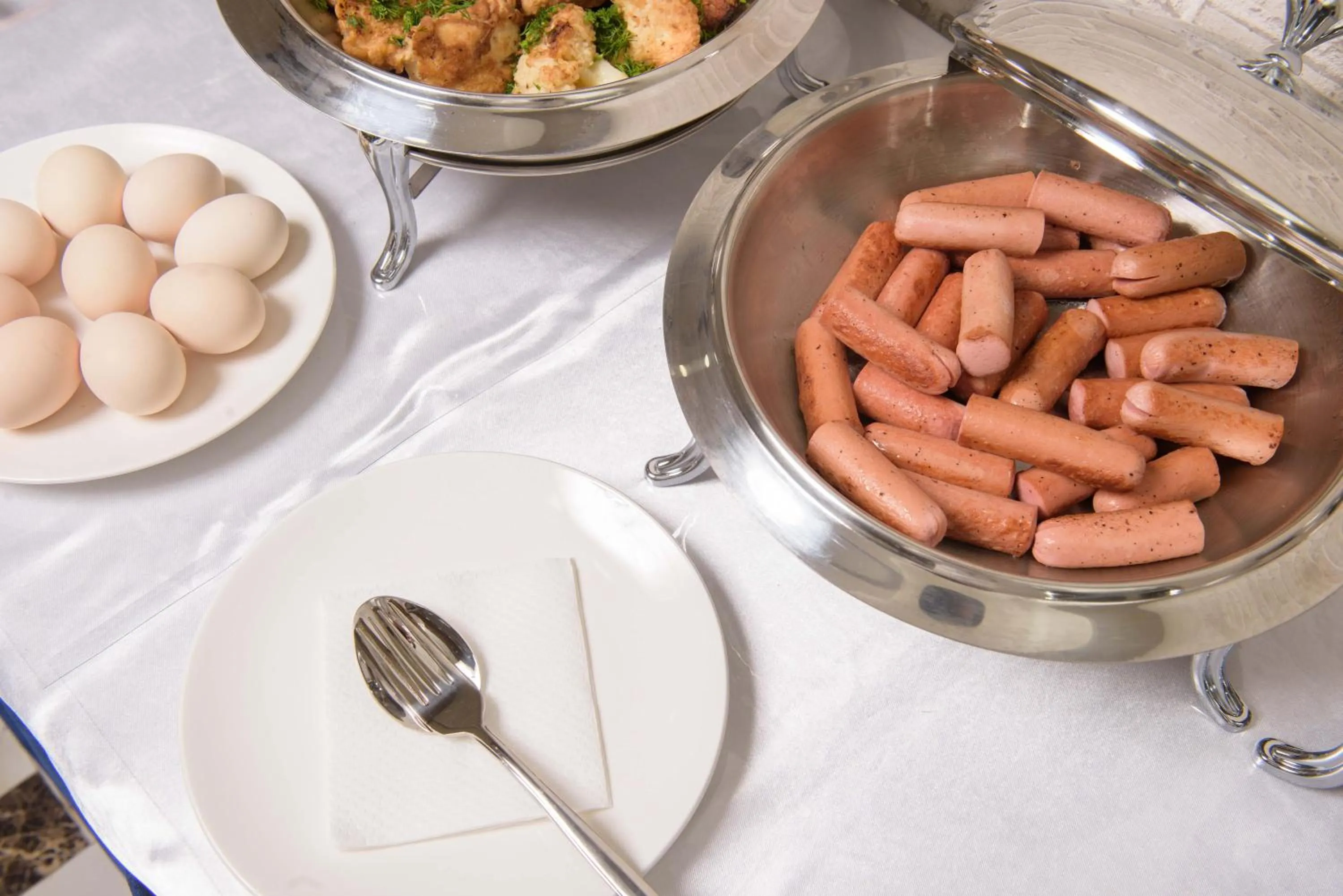 Breakfast in Huzur Hotel Tashkent