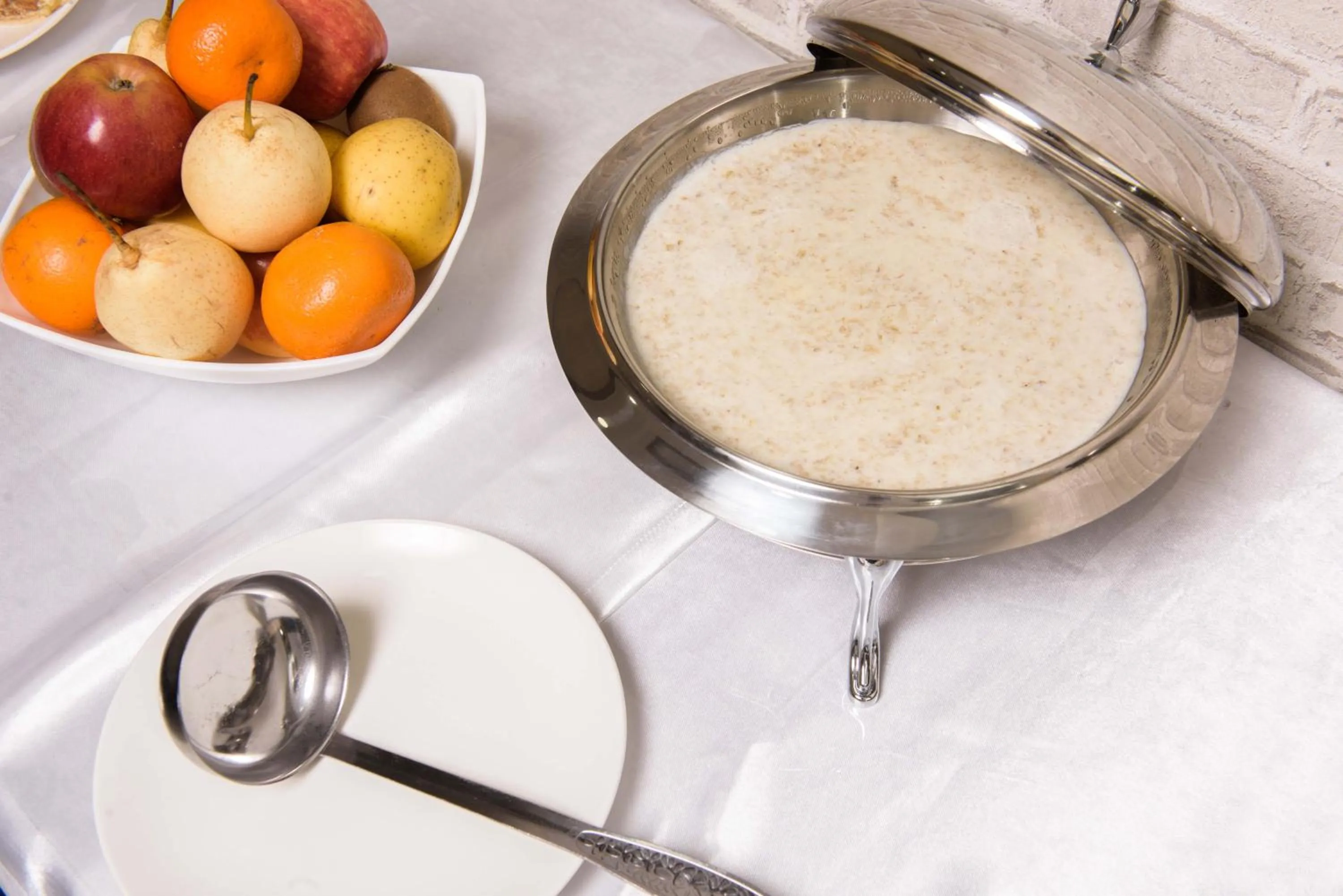 Breakfast in Huzur Hotel Tashkent