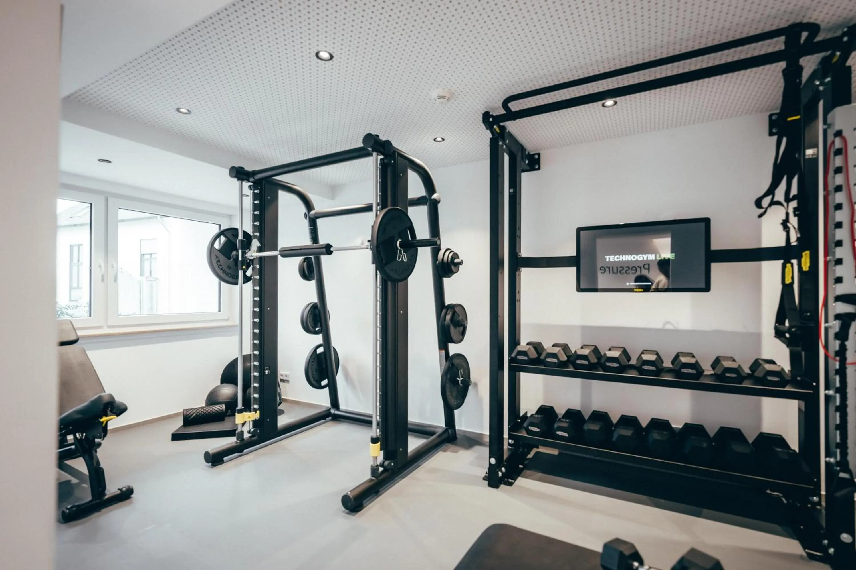 Fitness centre/facilities in Landidyll Hotel Restaurant Weidenbrück & SPA