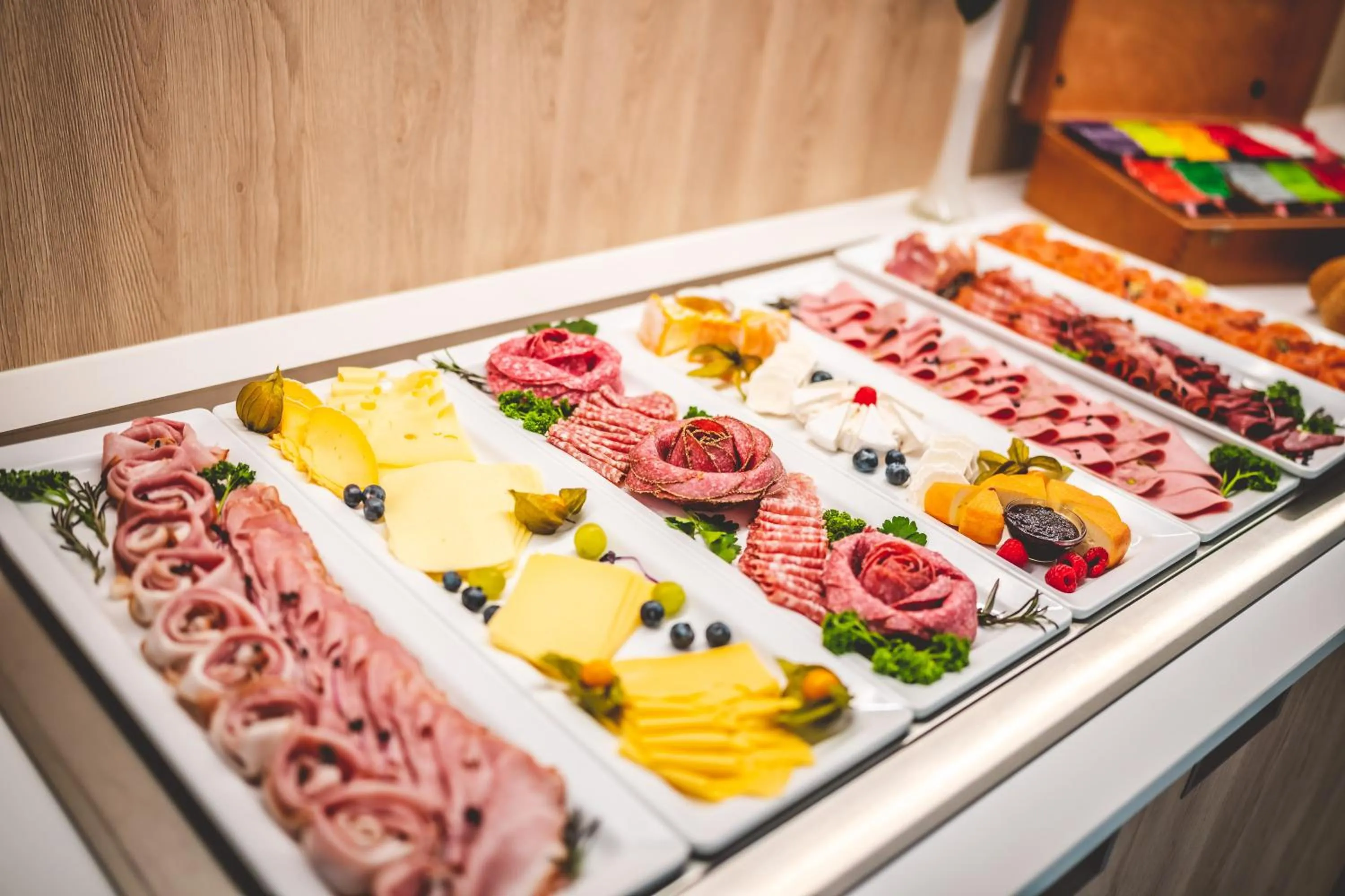 Food and drinks in Landidyll Hotel Restaurant Weidenbrück & SPA