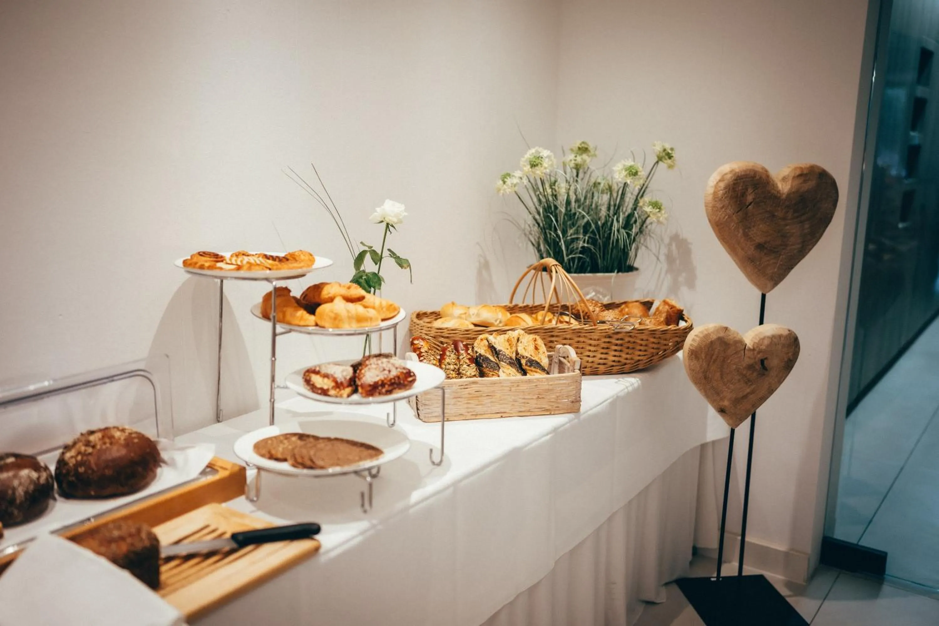 Buffet breakfast in Landidyll Hotel Restaurant Weidenbrück & SPA