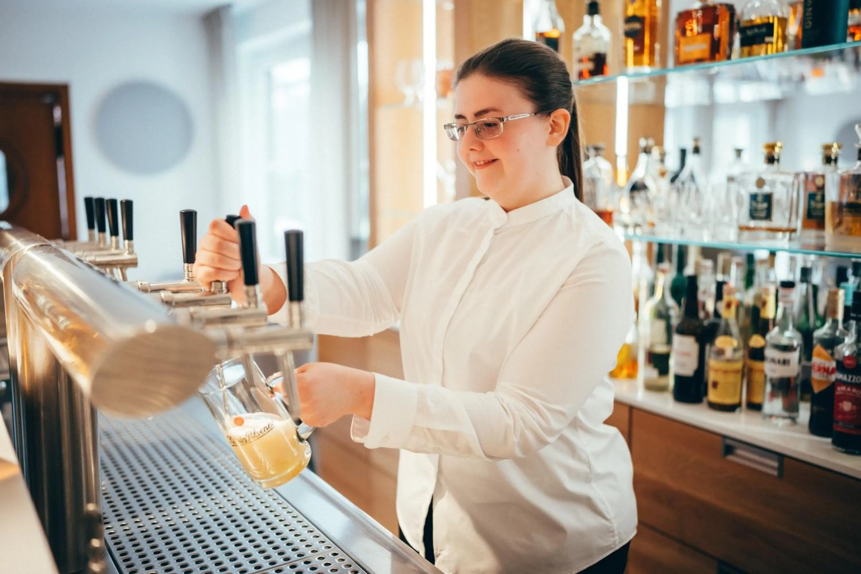 Food and drinks in Landidyll Hotel Restaurant Weidenbrück & SPA