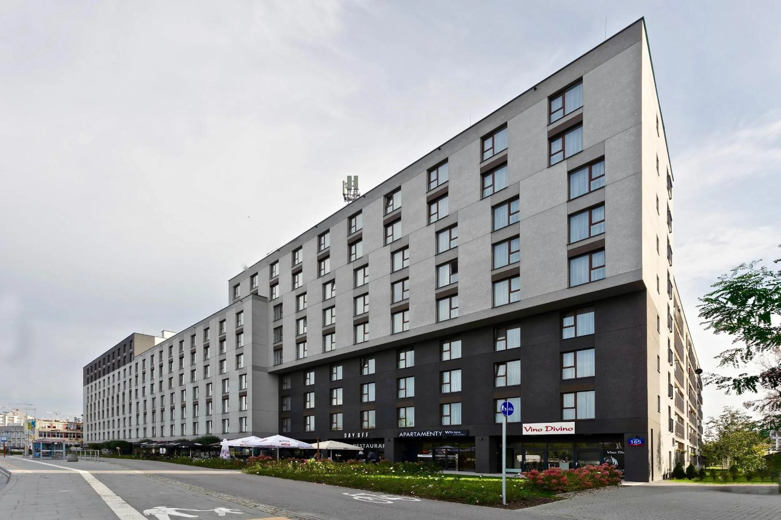 Property building in Wolska Residence