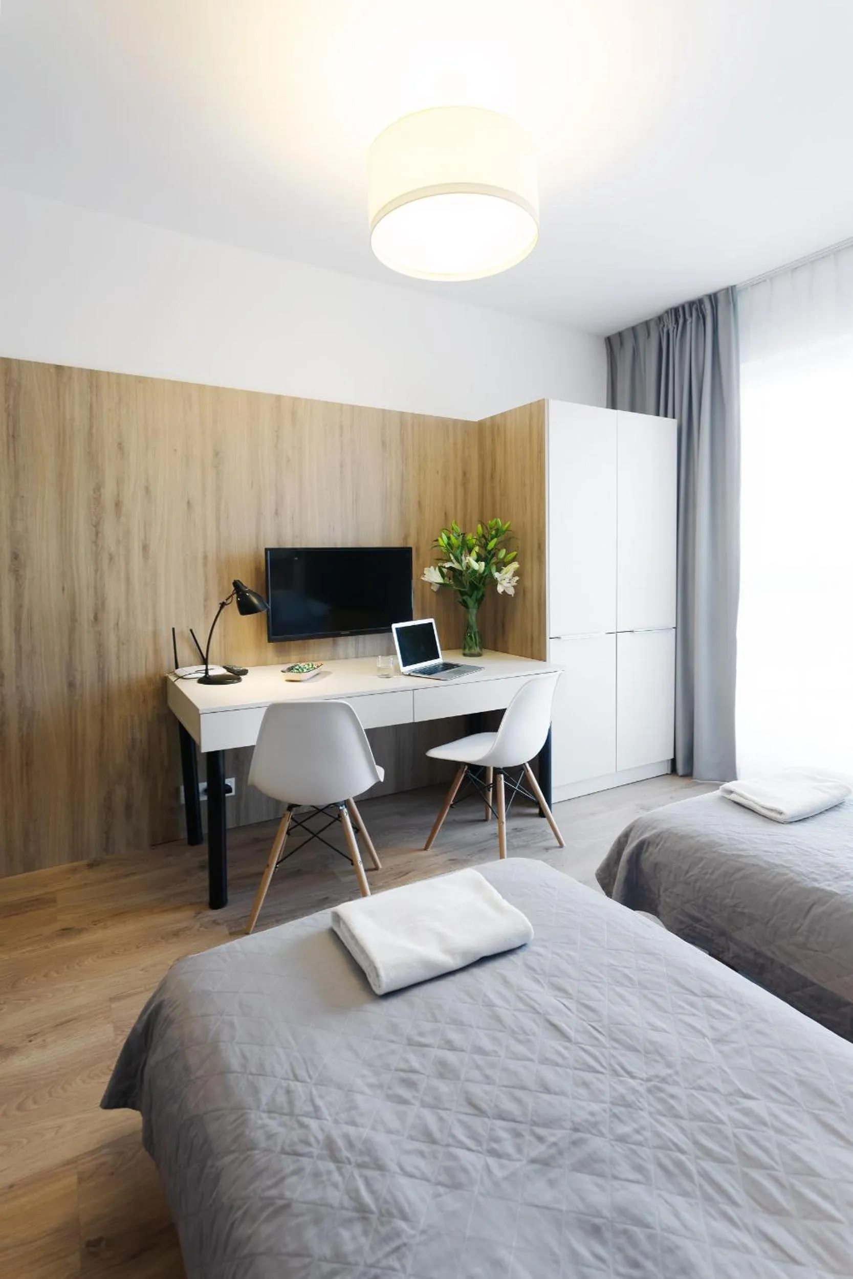 Bed in Wolska Residence