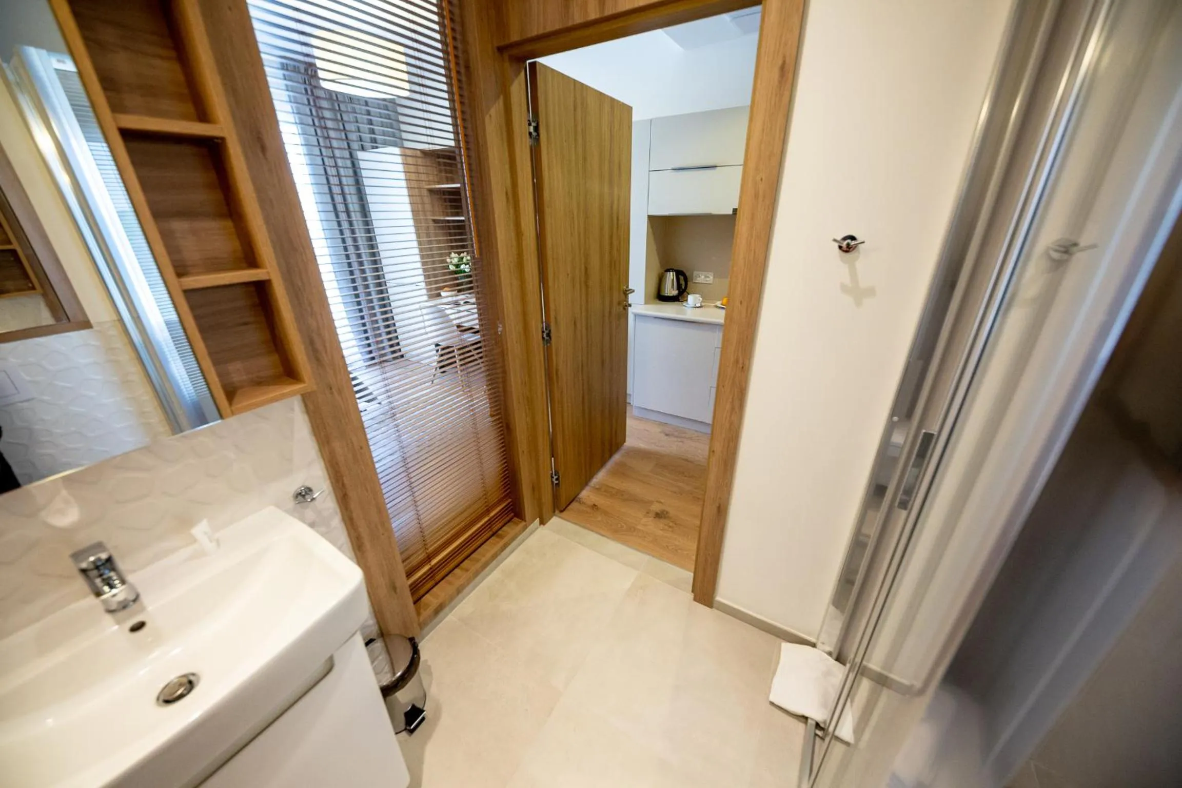 Bathroom in Wolska Residence