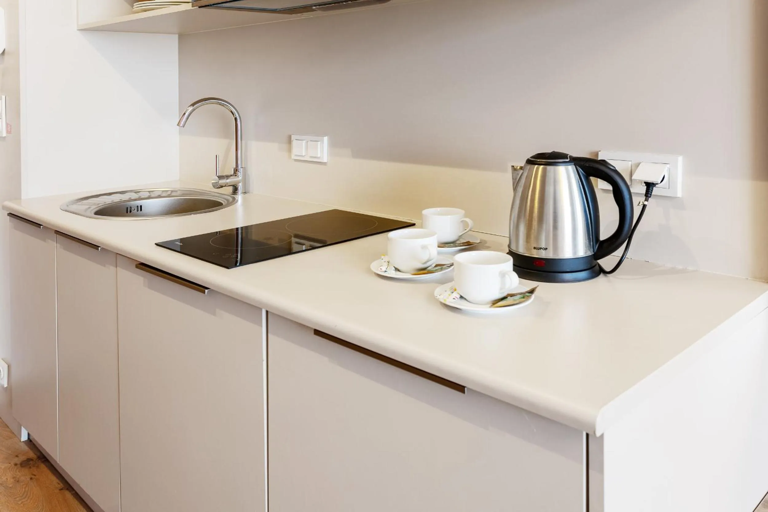 kitchen in Wolska Residence