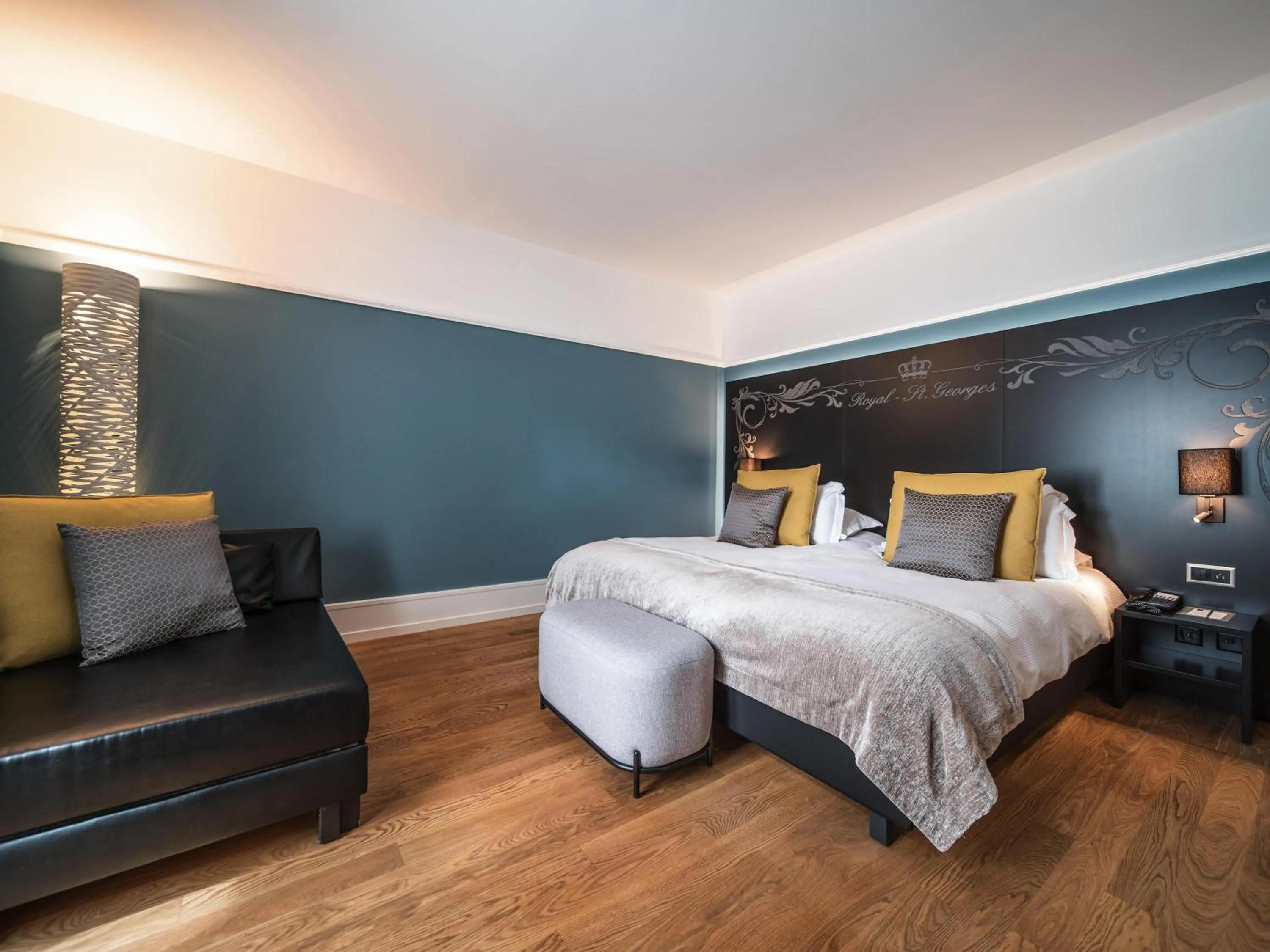 Bedroom, Bed in Royal St. Georges Hotel Interlaken - MGallery Collection