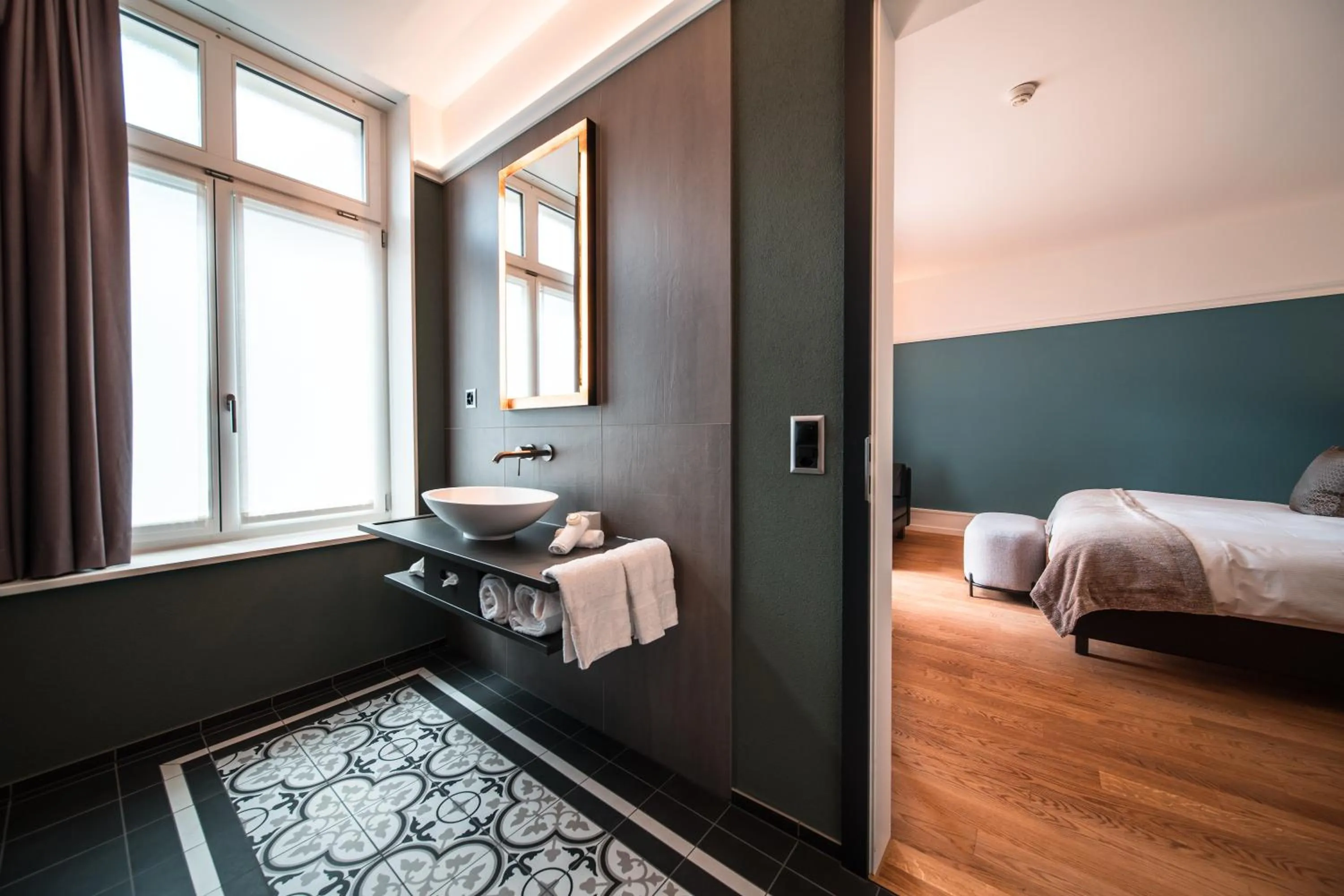 Bedroom, Bed in Royal St. Georges Hotel Interlaken - MGallery Collection