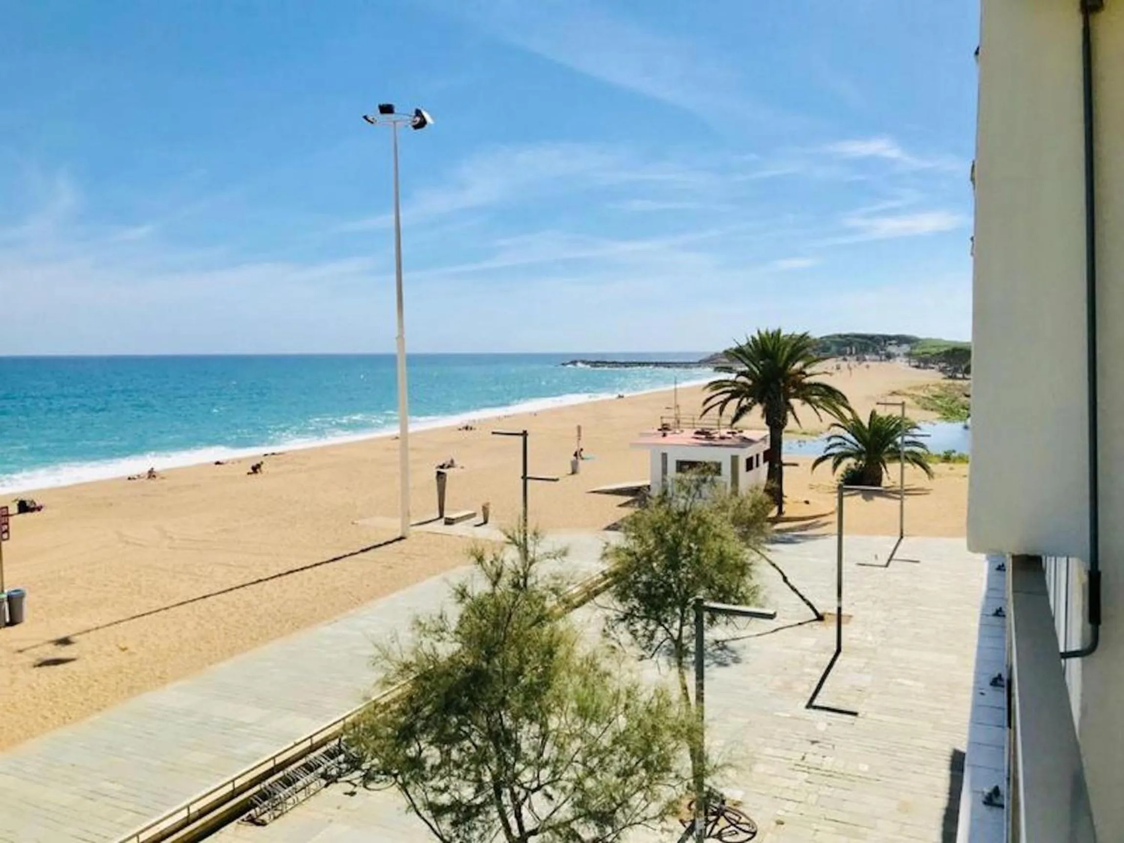 View (from property/room) in Investingspain Studio beach paradise front sea views on the beach