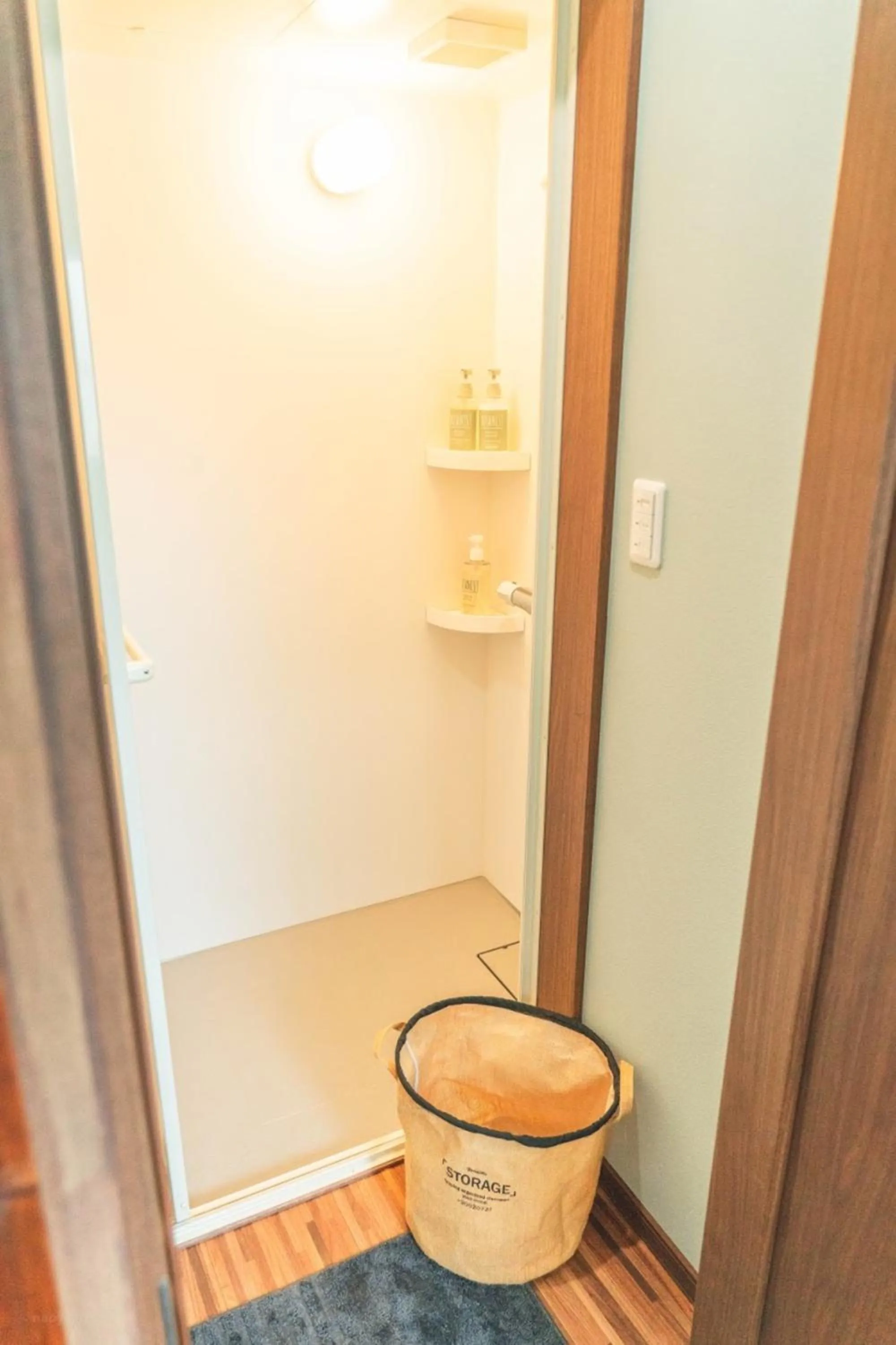 Shower in NU1 Guesthouse NUI okhotsk女満別