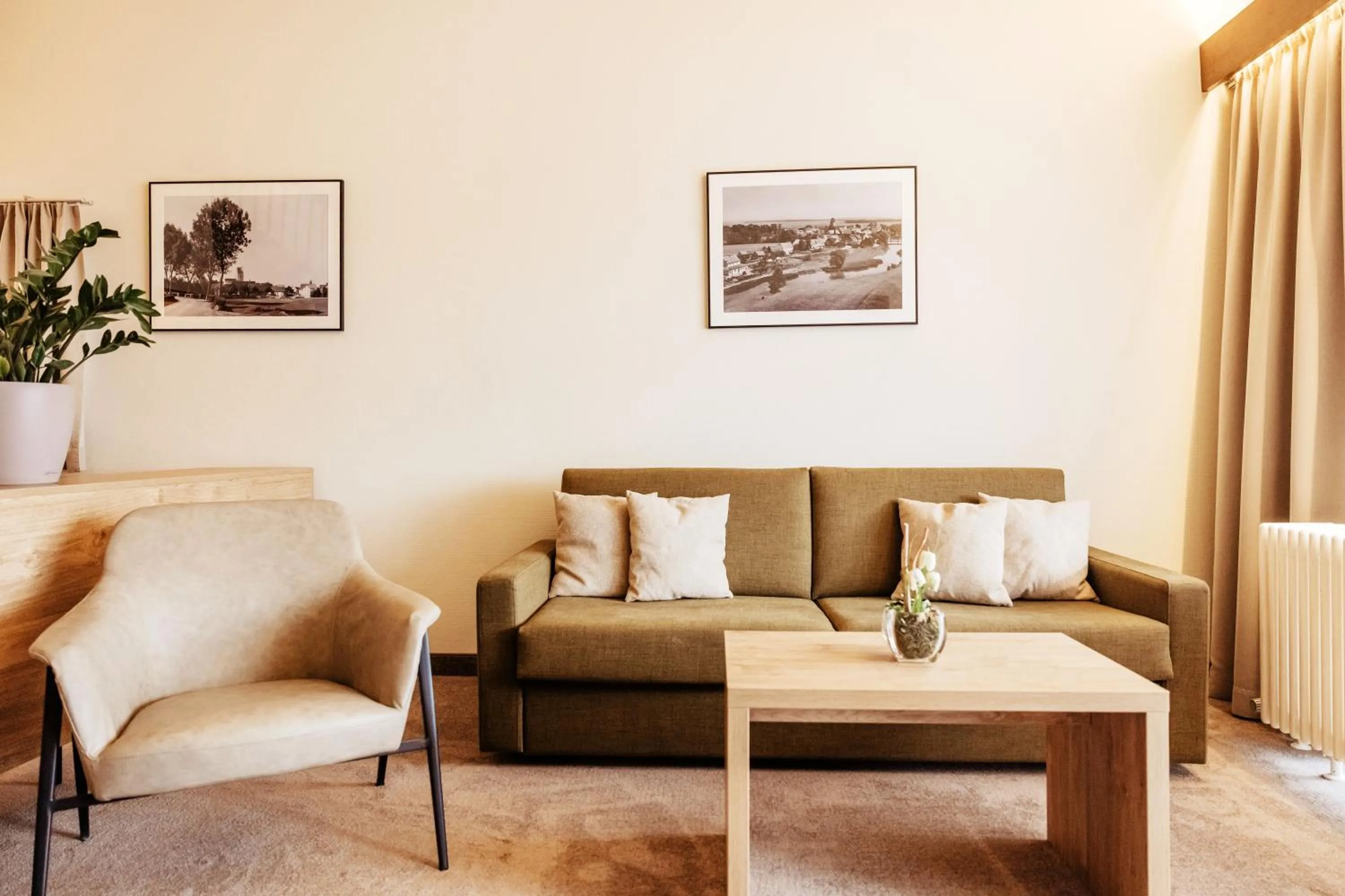 Seating area in Hotel Centurio