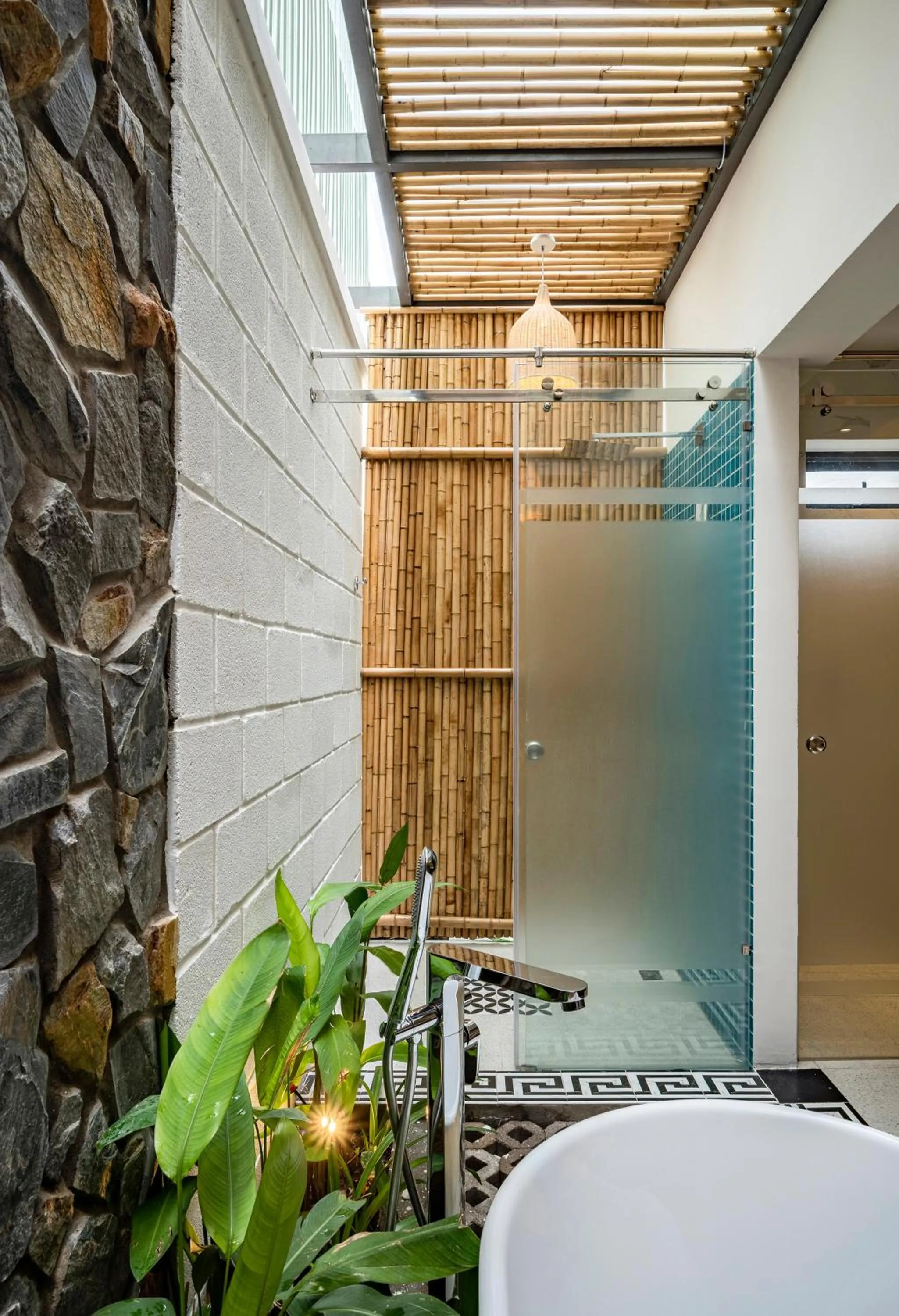 Bathroom in The Kila Boutique Hotel