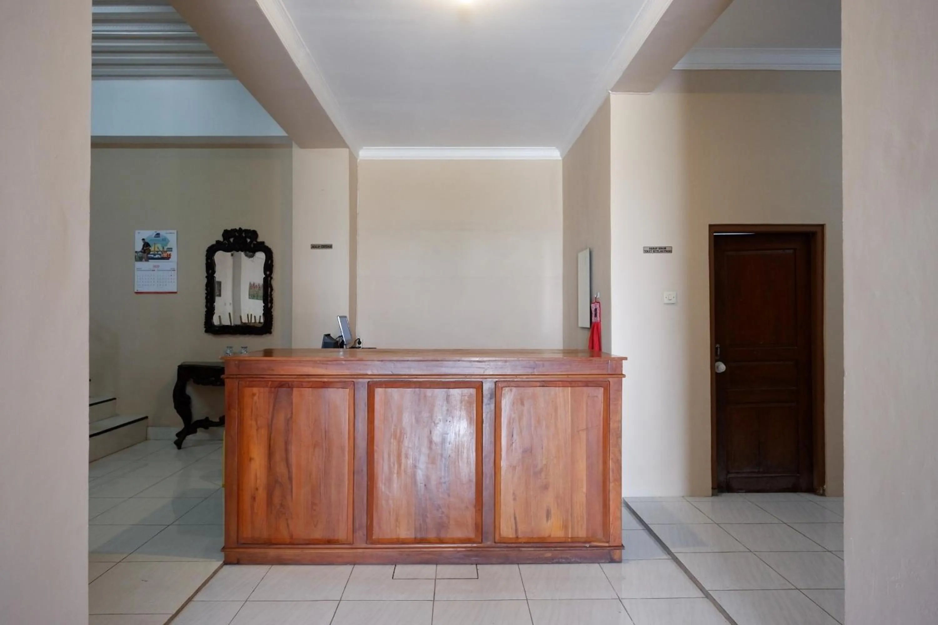 Lobby or reception, Lobby/Reception in RedDoorz At Telaga Mulya Hotel Wates