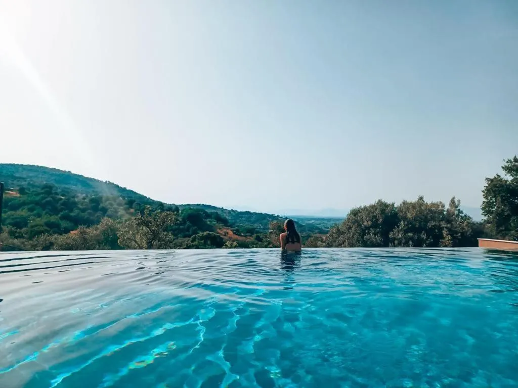 Swimming pool in B&b Il Poggio Eccelso