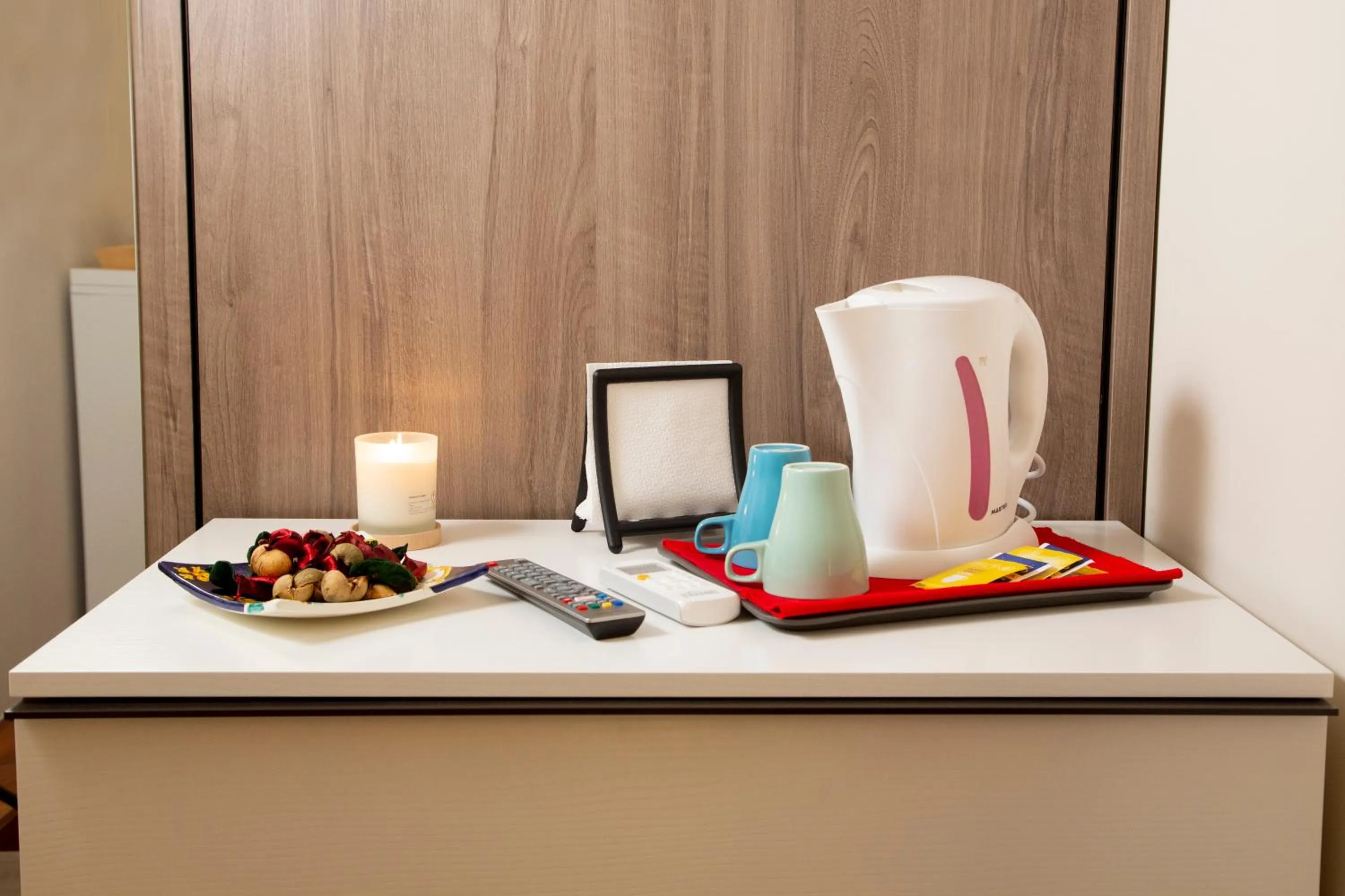 Coffee/tea facilities in Handmade Rest Room