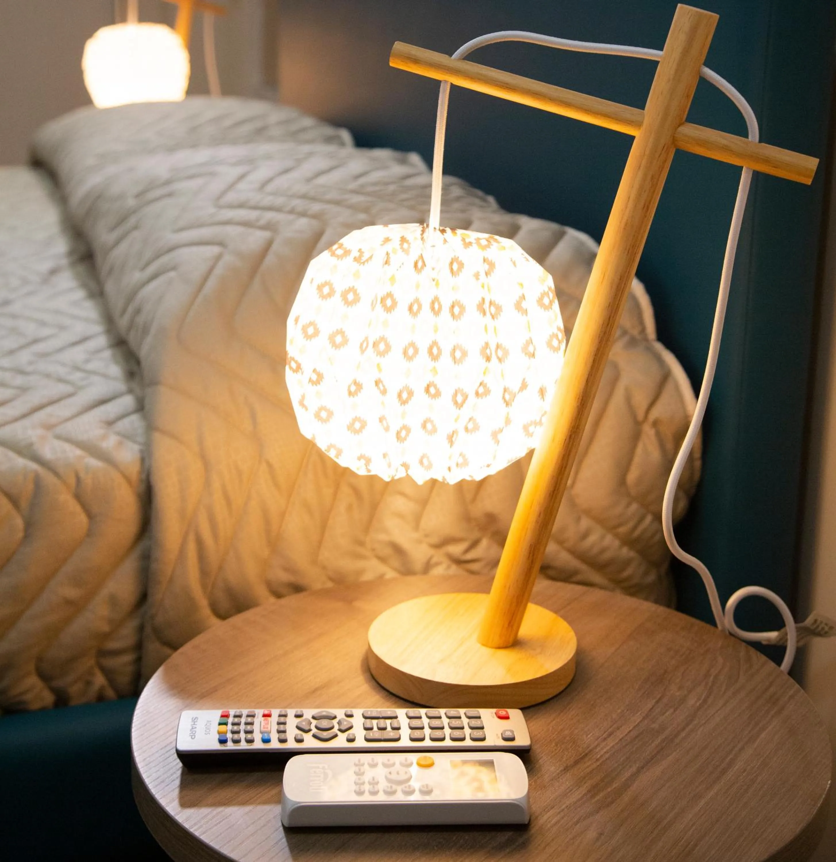 Decorative detail in Handmade Rest Room