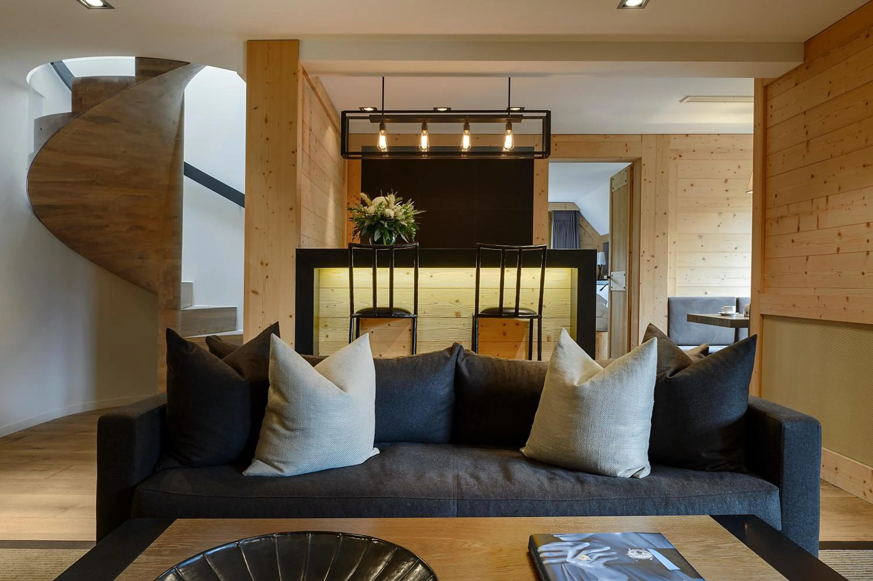 Living room, Seating Area in Park Gstaad