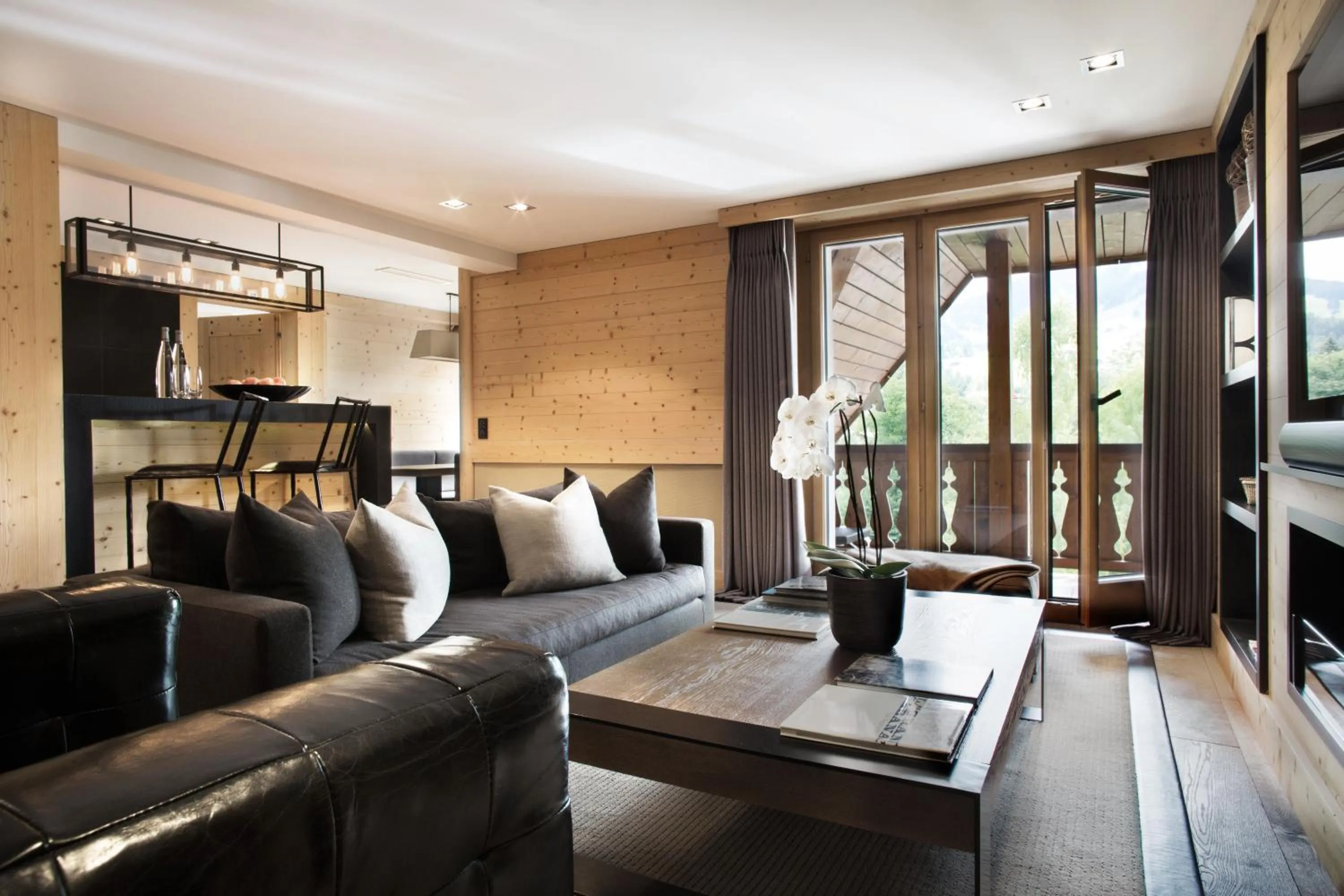 Living room, Seating Area in Park Gstaad