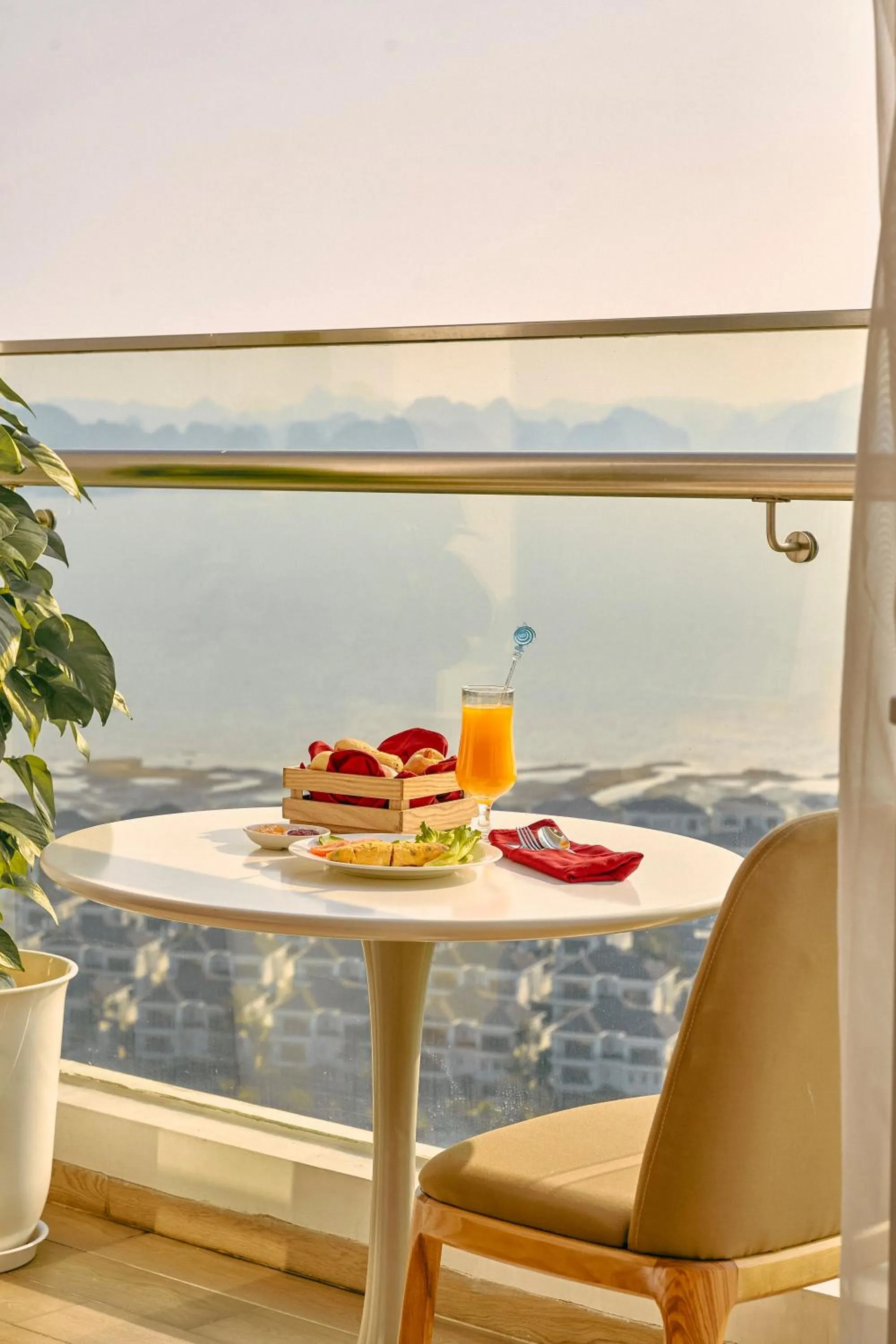 View (from property/room) in DeLaSea Ha Long Hotel - Modern Bayview Escape