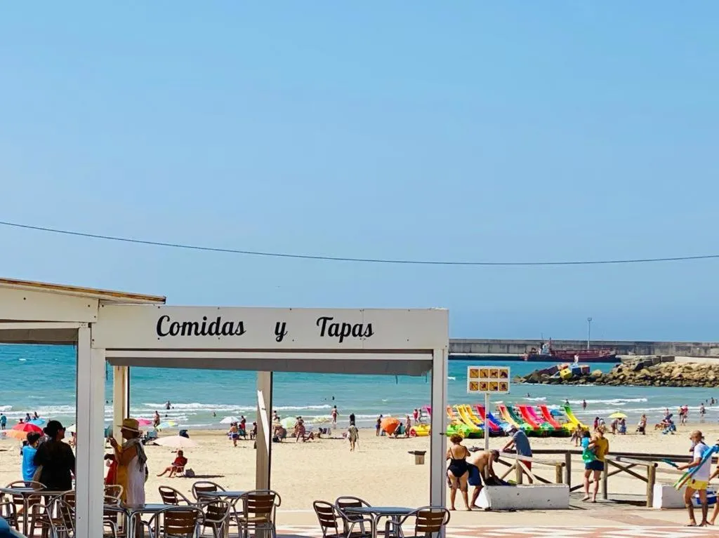 Property building in Hostal Boutique Luz del Sol Barbate