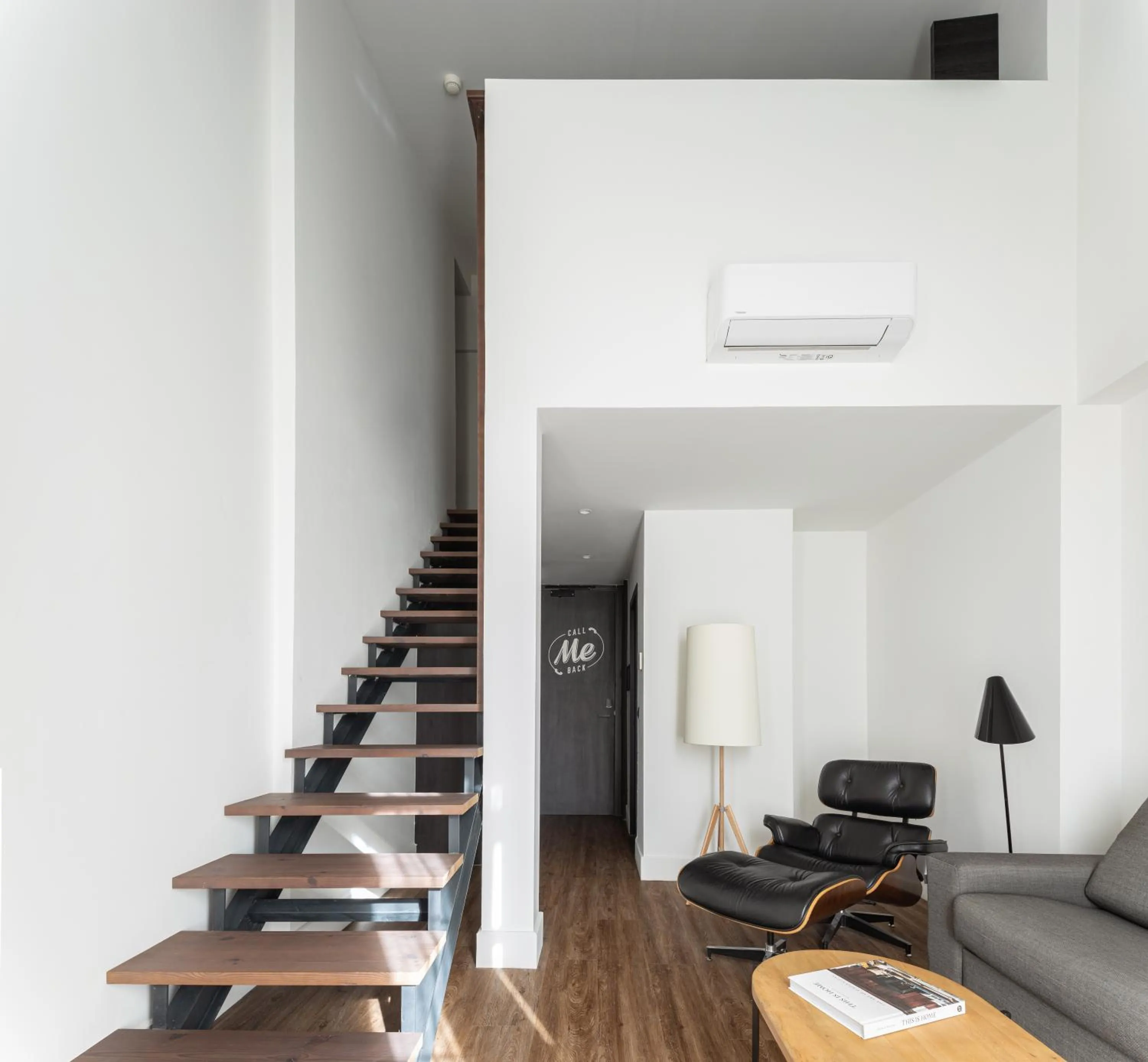 Living room in TOC Hostel Malaga