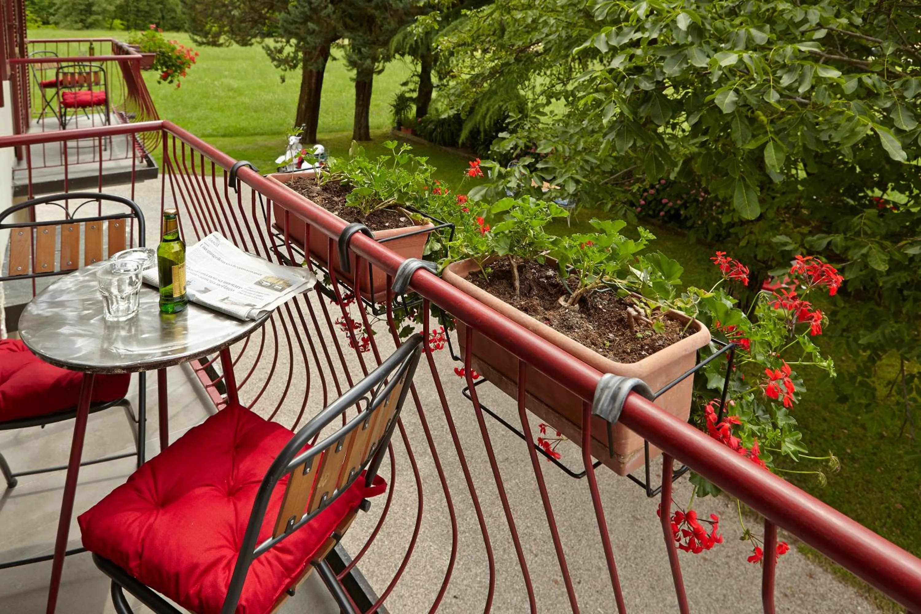 Balcony/Terrace in La Vecchia Latteria - B & B