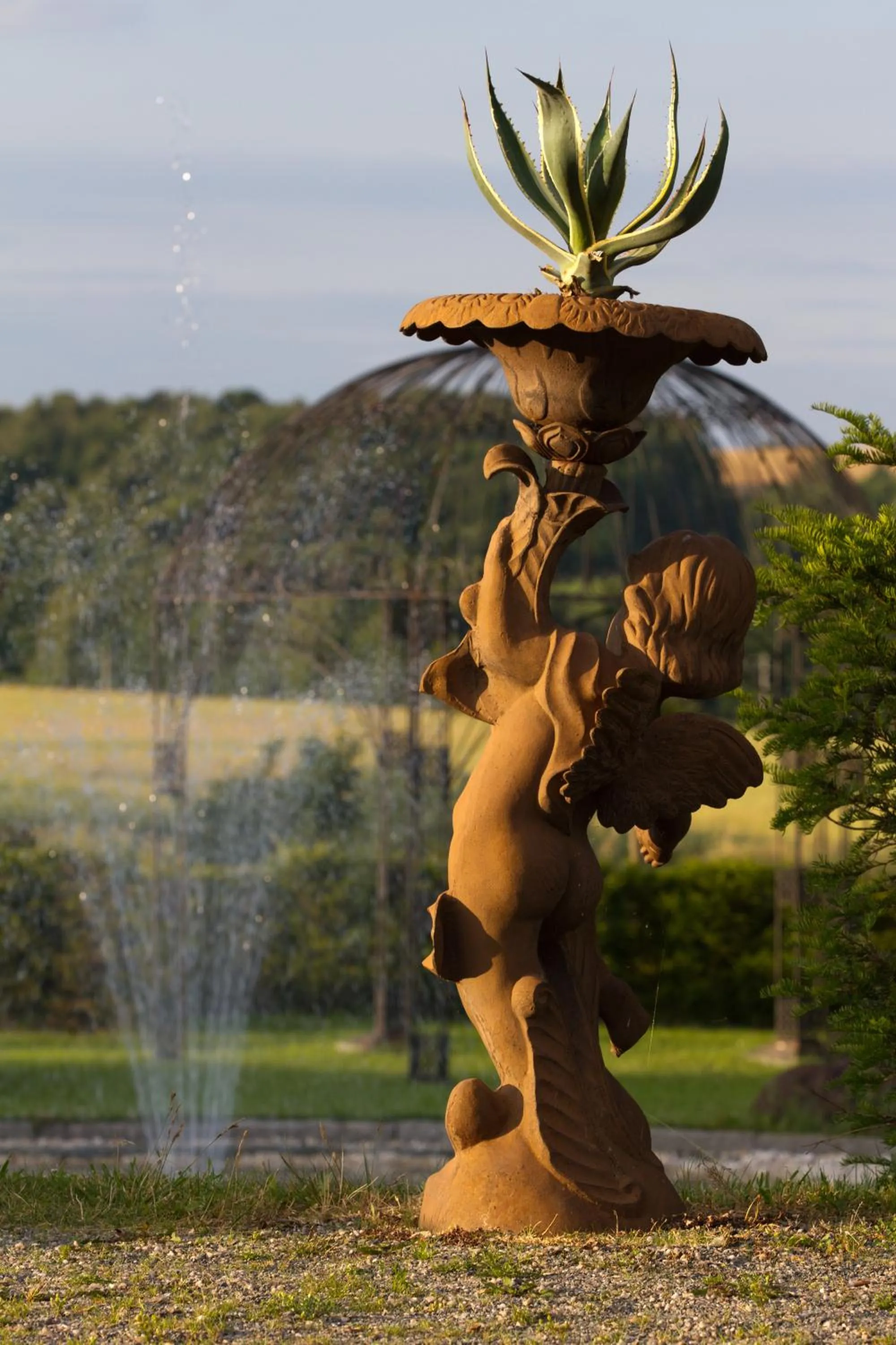 Garden in Romantik Hotel Schwanefeld & Spa