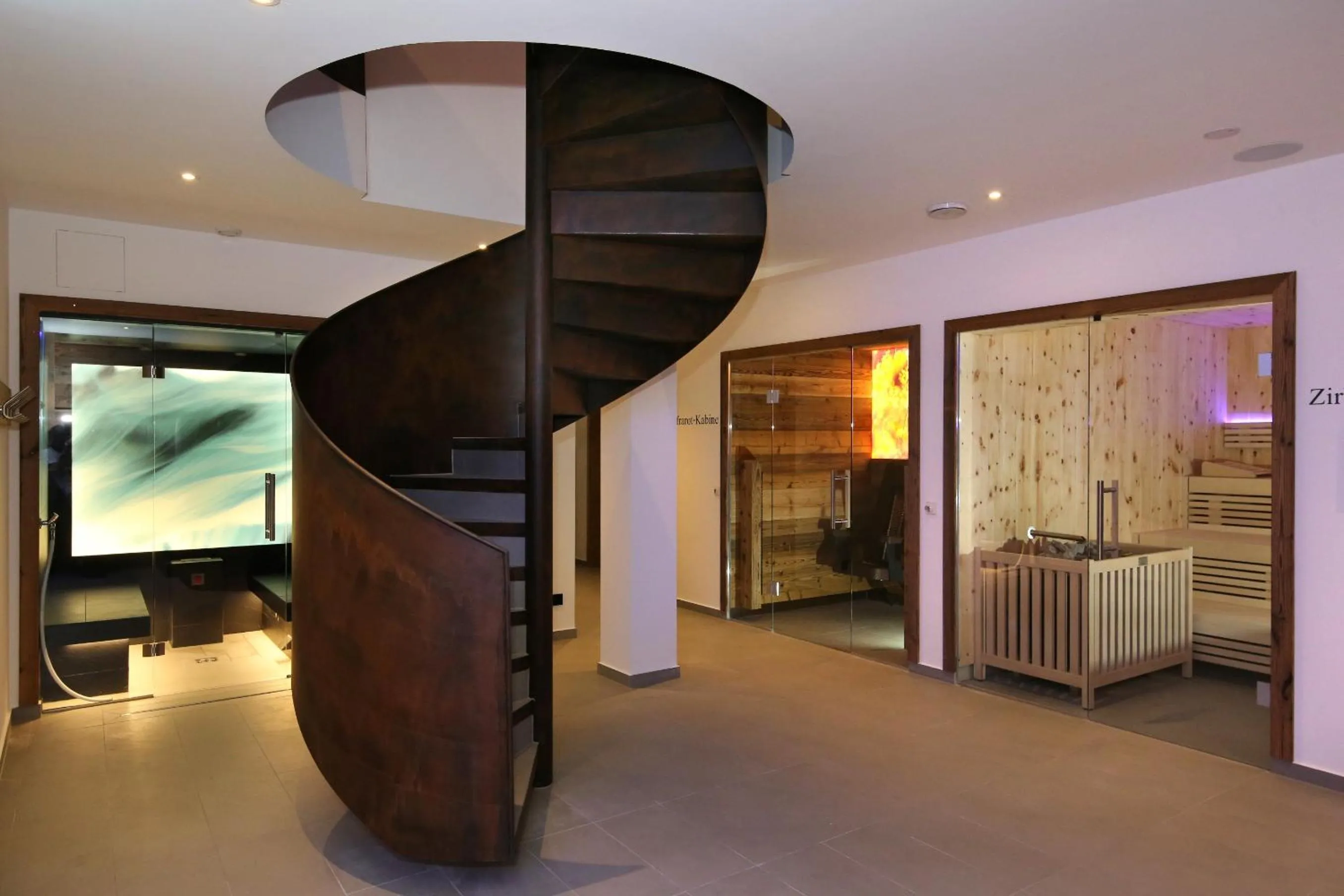 Sauna in Romantik Hotel Schwanefeld & Spa