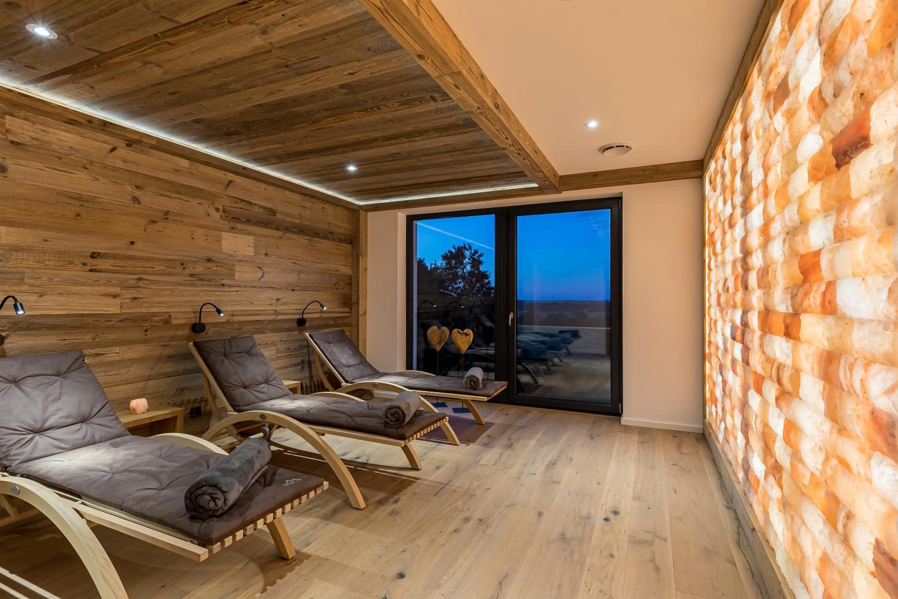 Sauna in Romantik Hotel Schwanefeld & Spa