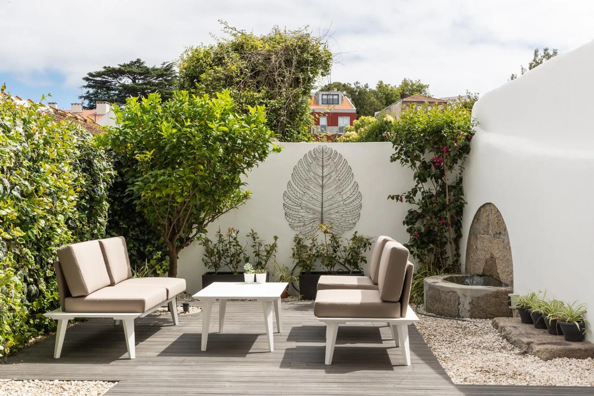 Patio in Gallery Townhouse & Home