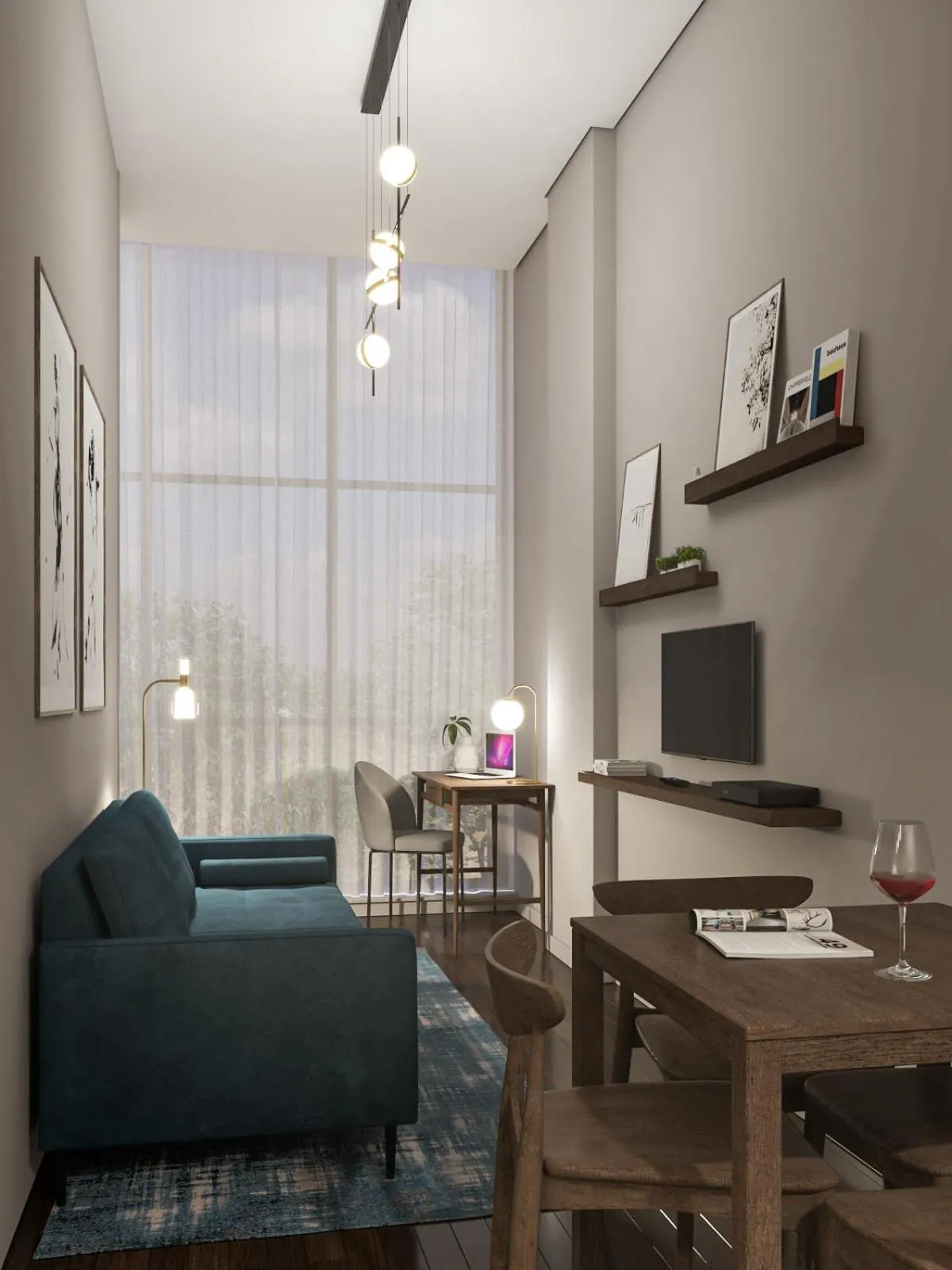 Living room in Gallery Townhouse & Home