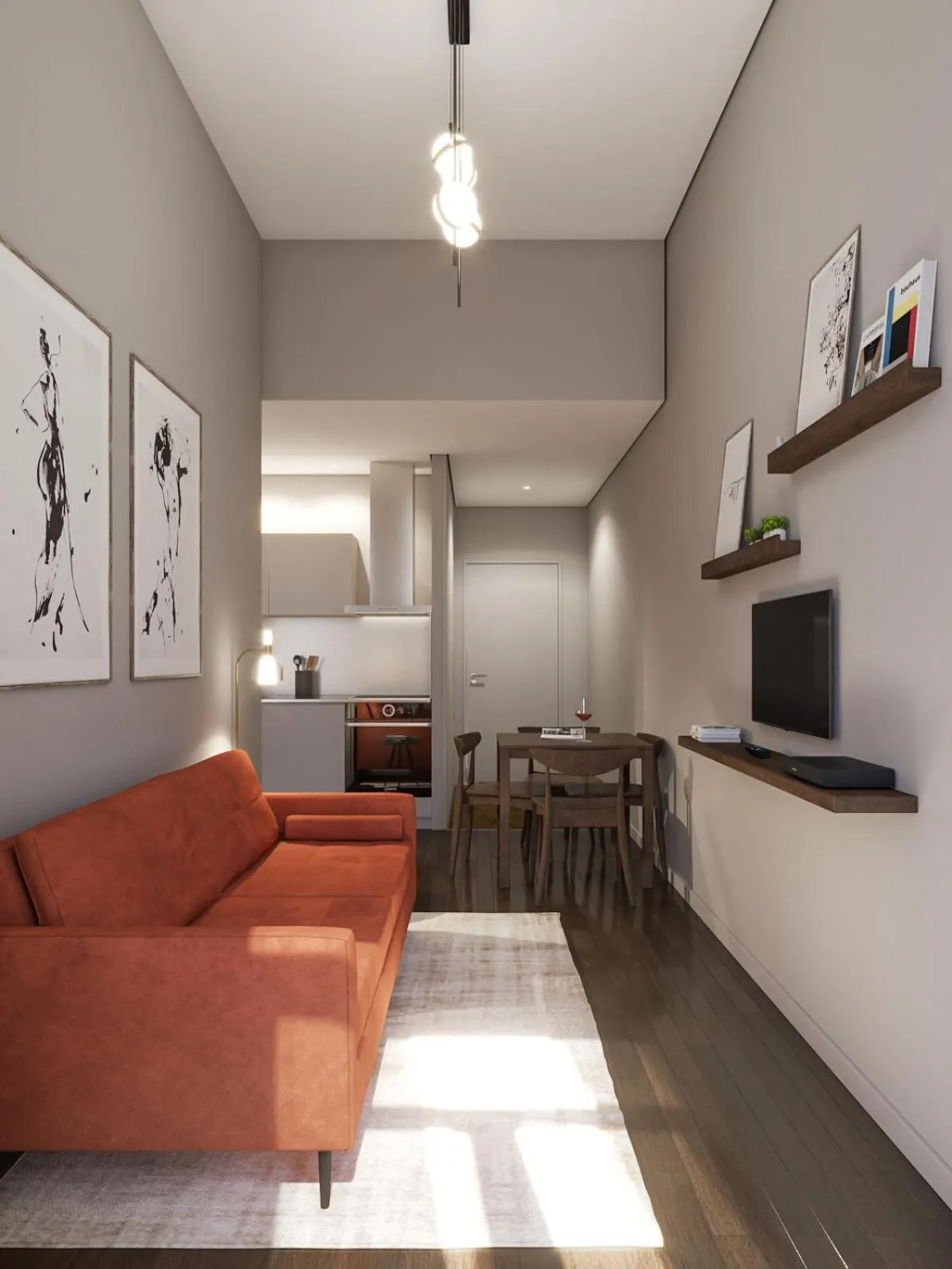 TV and multimedia in Gallery Townhouse & Home