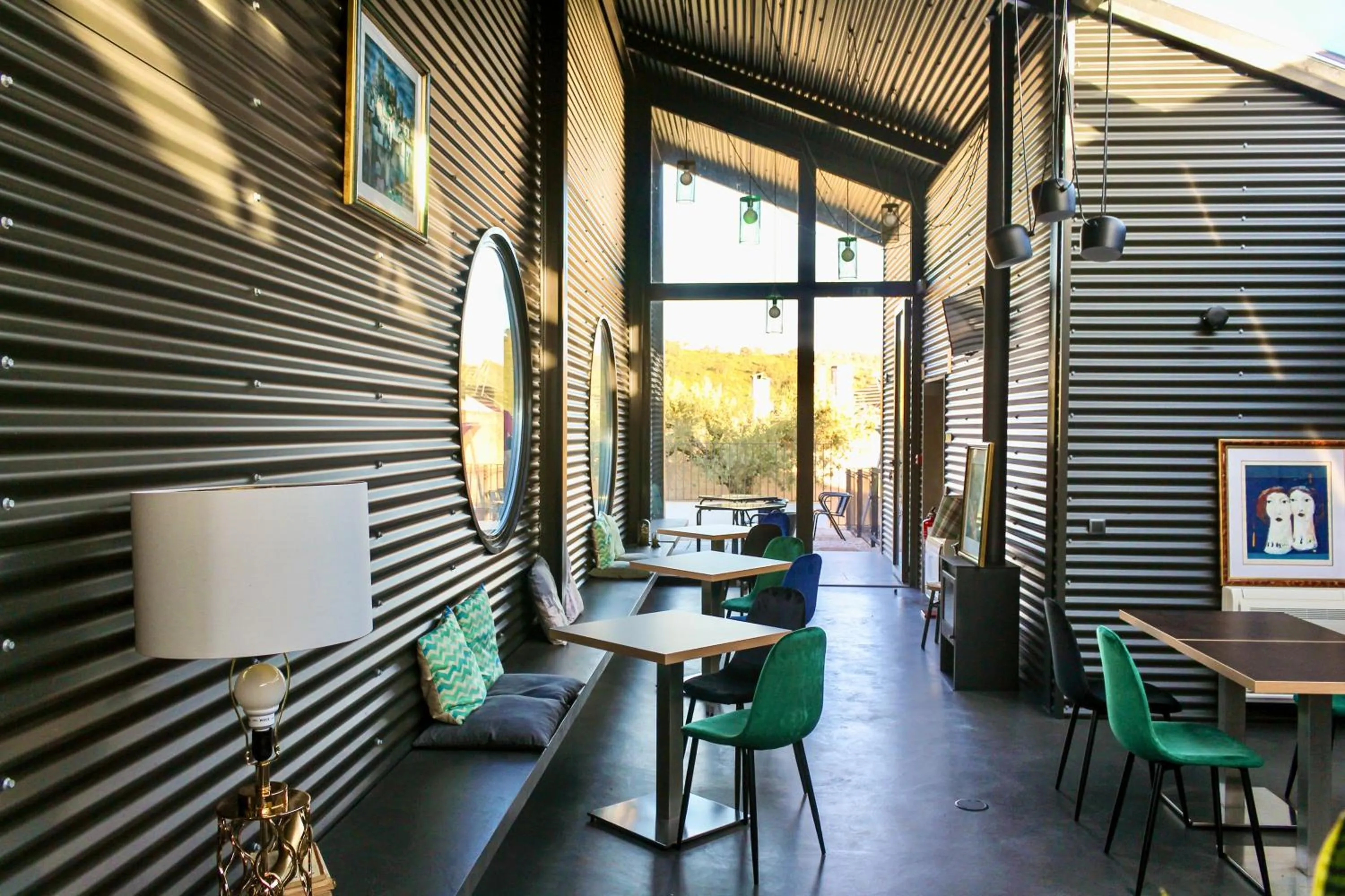 Living room in Hostel Pia do Urso