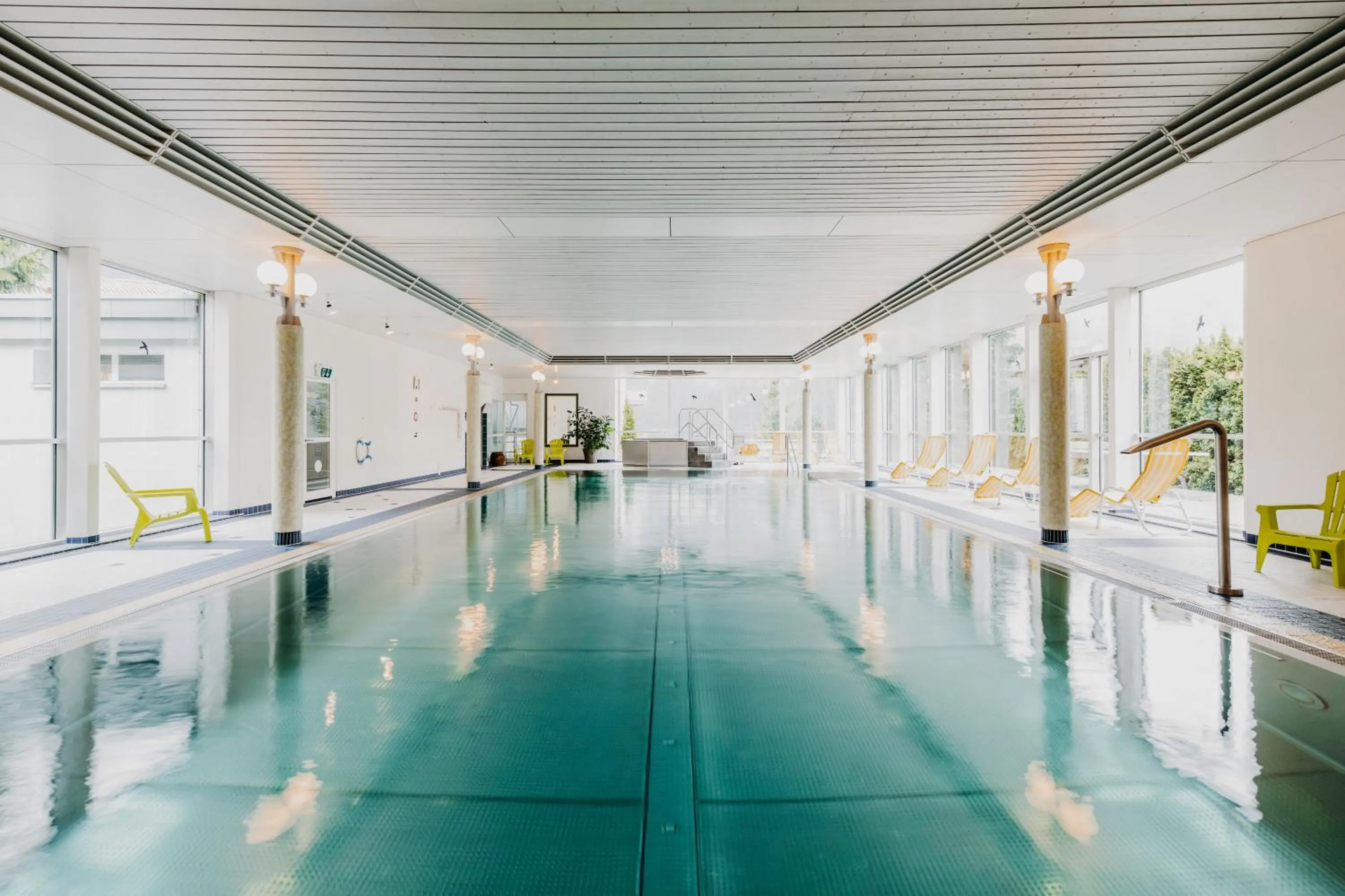 Swimming pool in Parkhotel Schoenegg