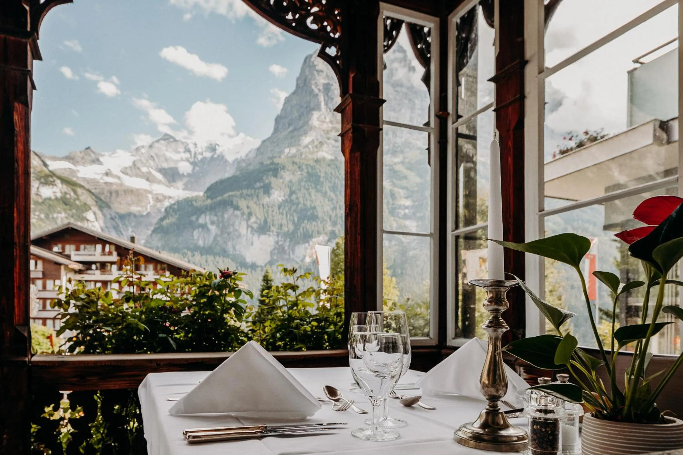 Restaurant/places to eat in Parkhotel Schoenegg