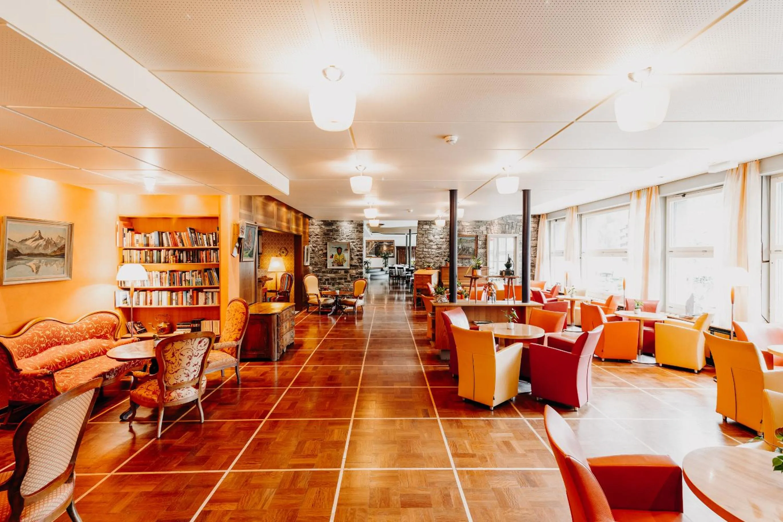 Lobby or reception in Parkhotel Schoenegg