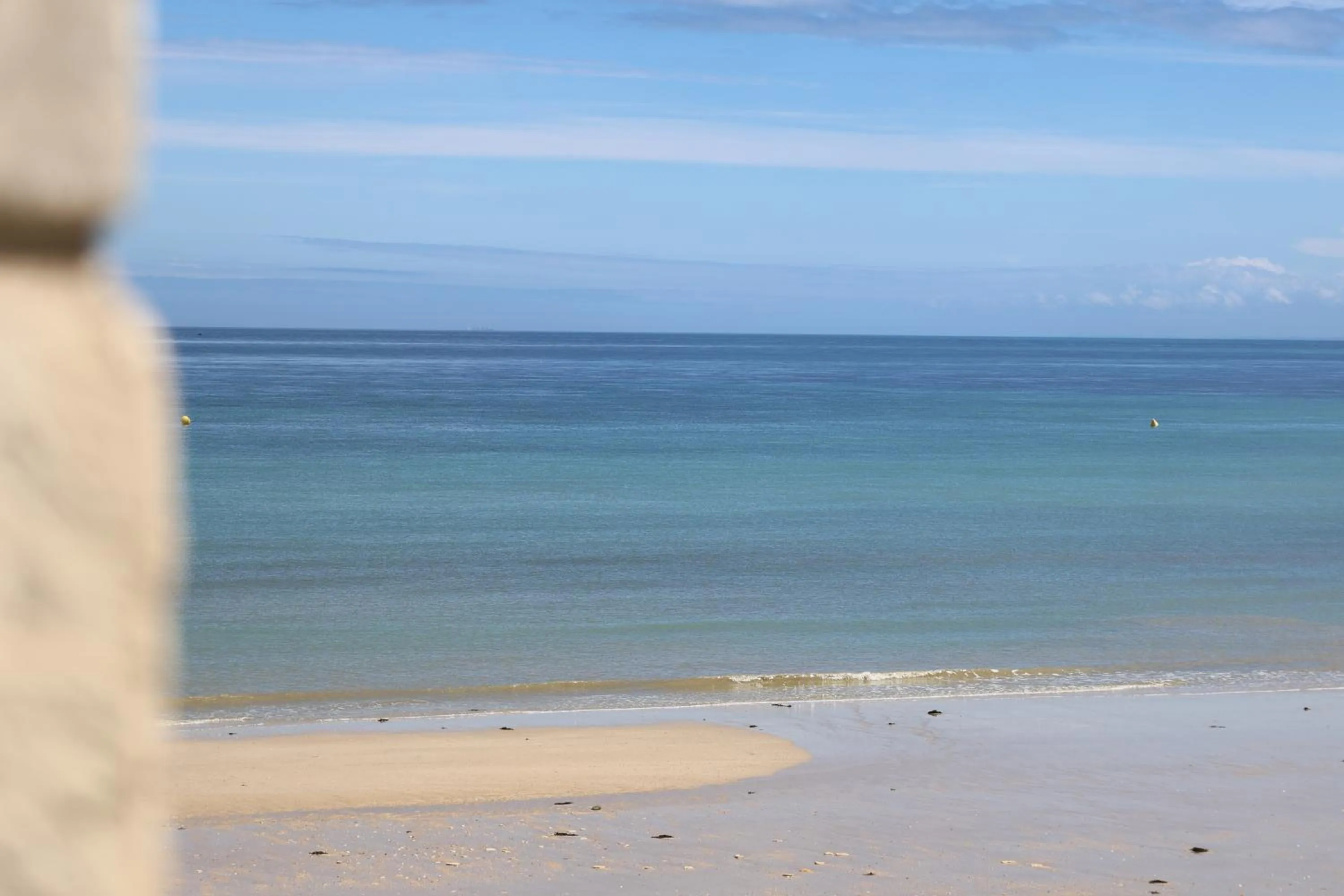 Beach in Le Clos Normand