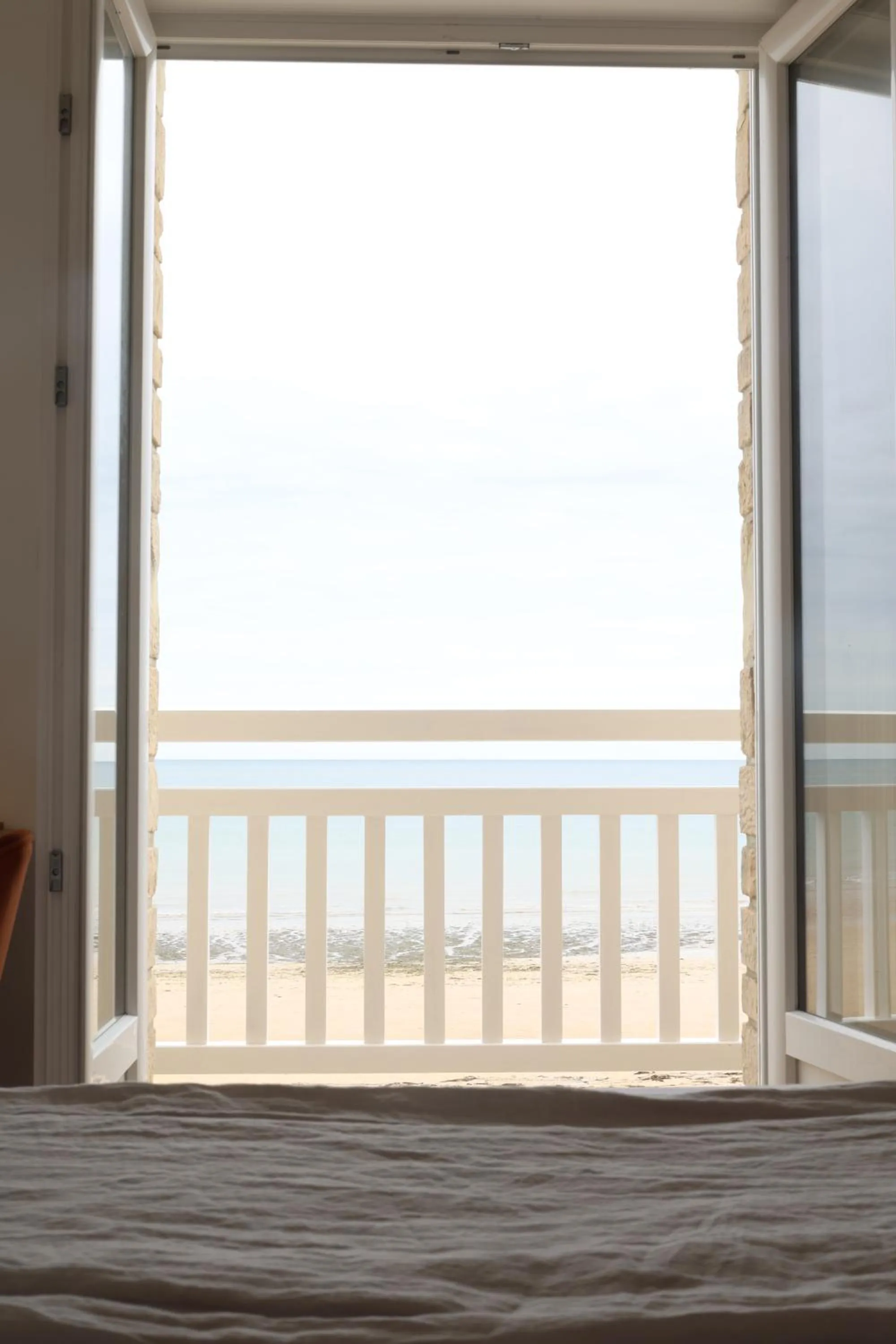 Sea view, Bed in Le Clos Normand