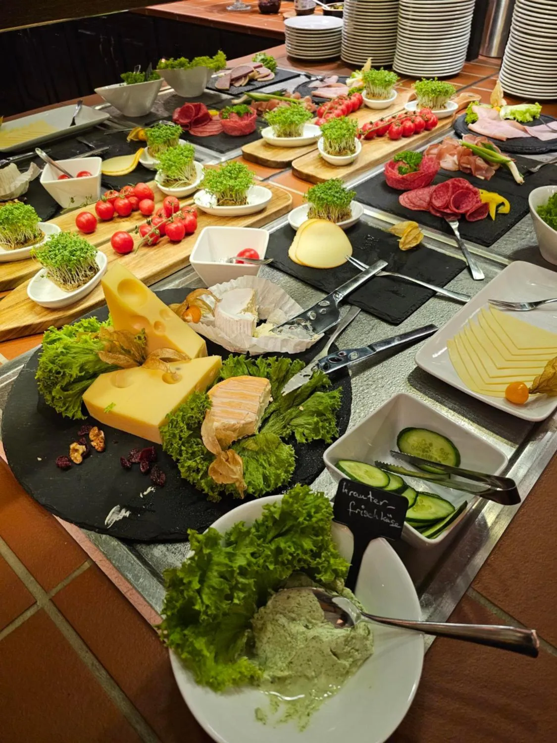 Buffet breakfast in Parkhotel Krone