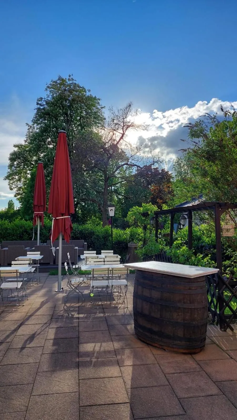 View (from property/room) in Parkhotel Krone