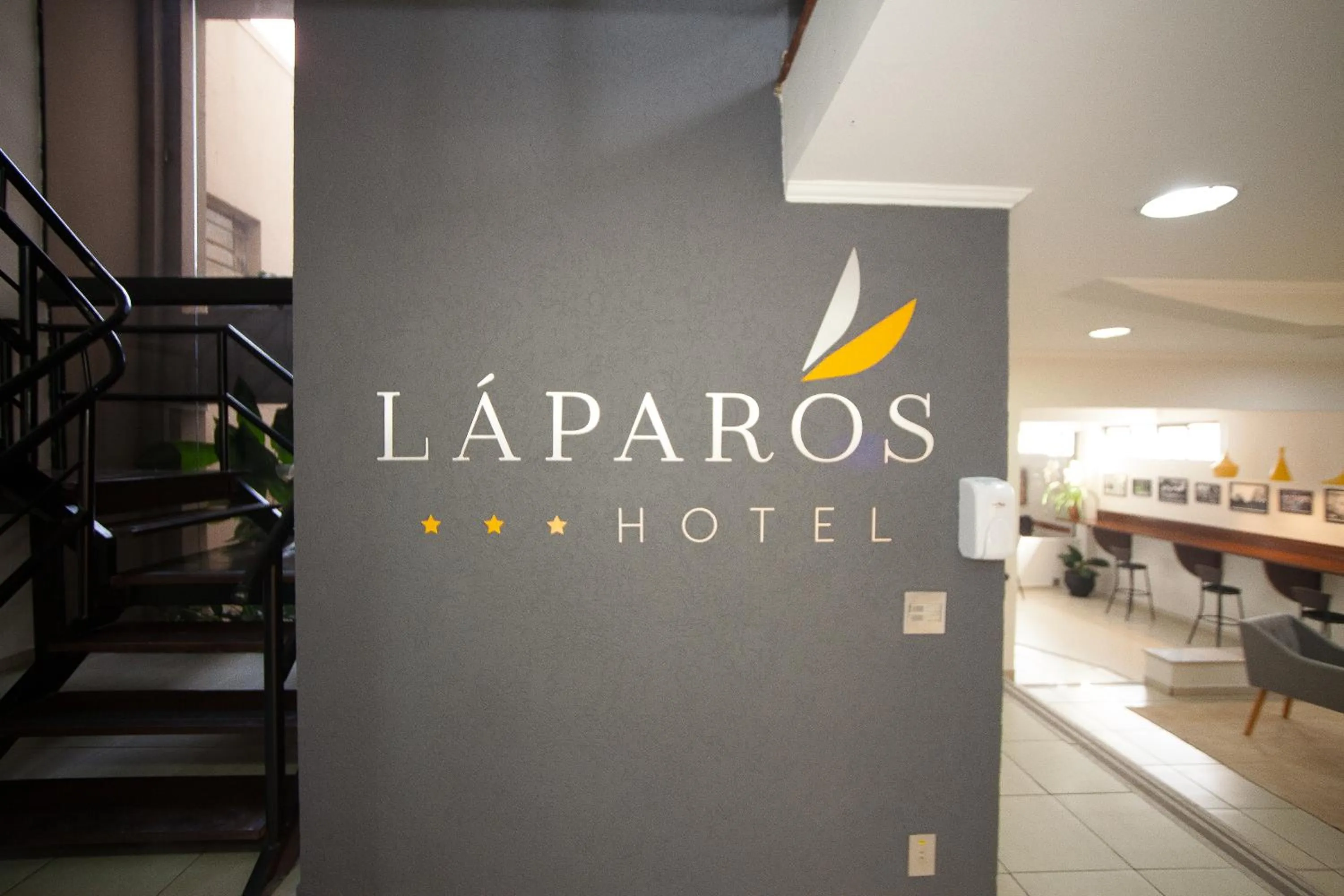 Property logo or sign in Láparos Hotel