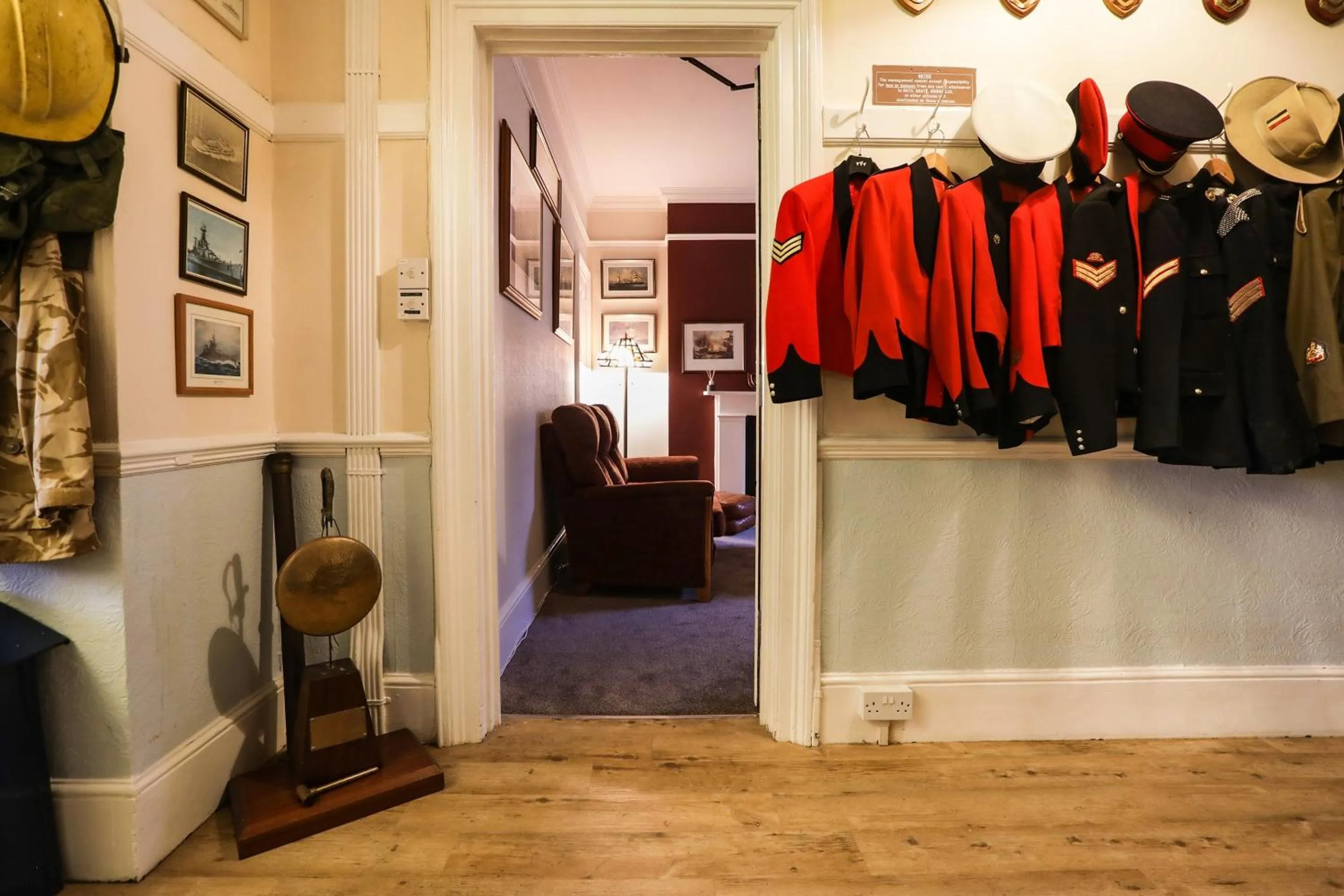 Lobby or reception in Lord Kitcheners Guest House